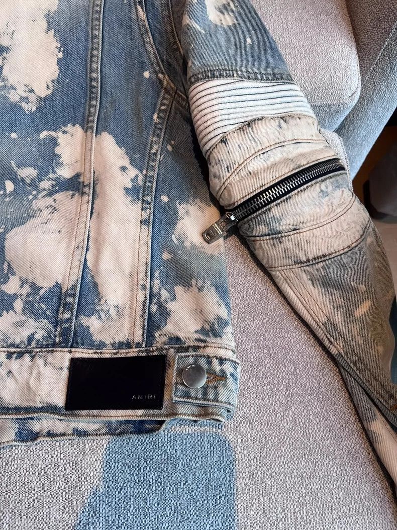 Amiri AmiriMX2 bleaching and splashing ink to destroy the denim j Size US S / EU 44-46 / 1 - 7 Thumbnail