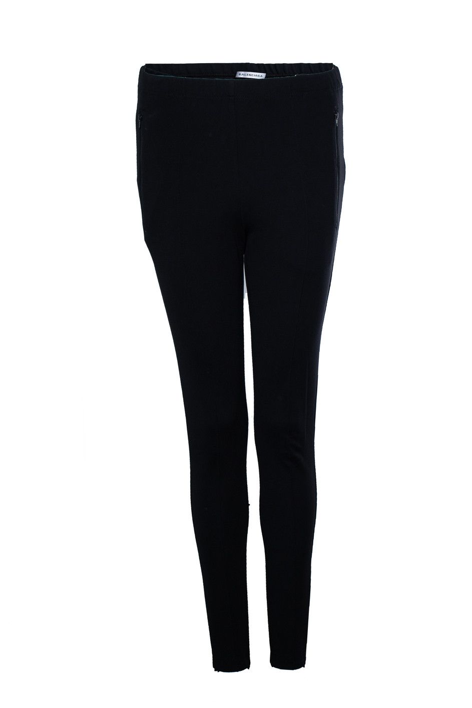 Balenciaga Balenciaga, equestrian riding legging in black Size 27" / US 4 / IT 40 - 1 Thumbnail