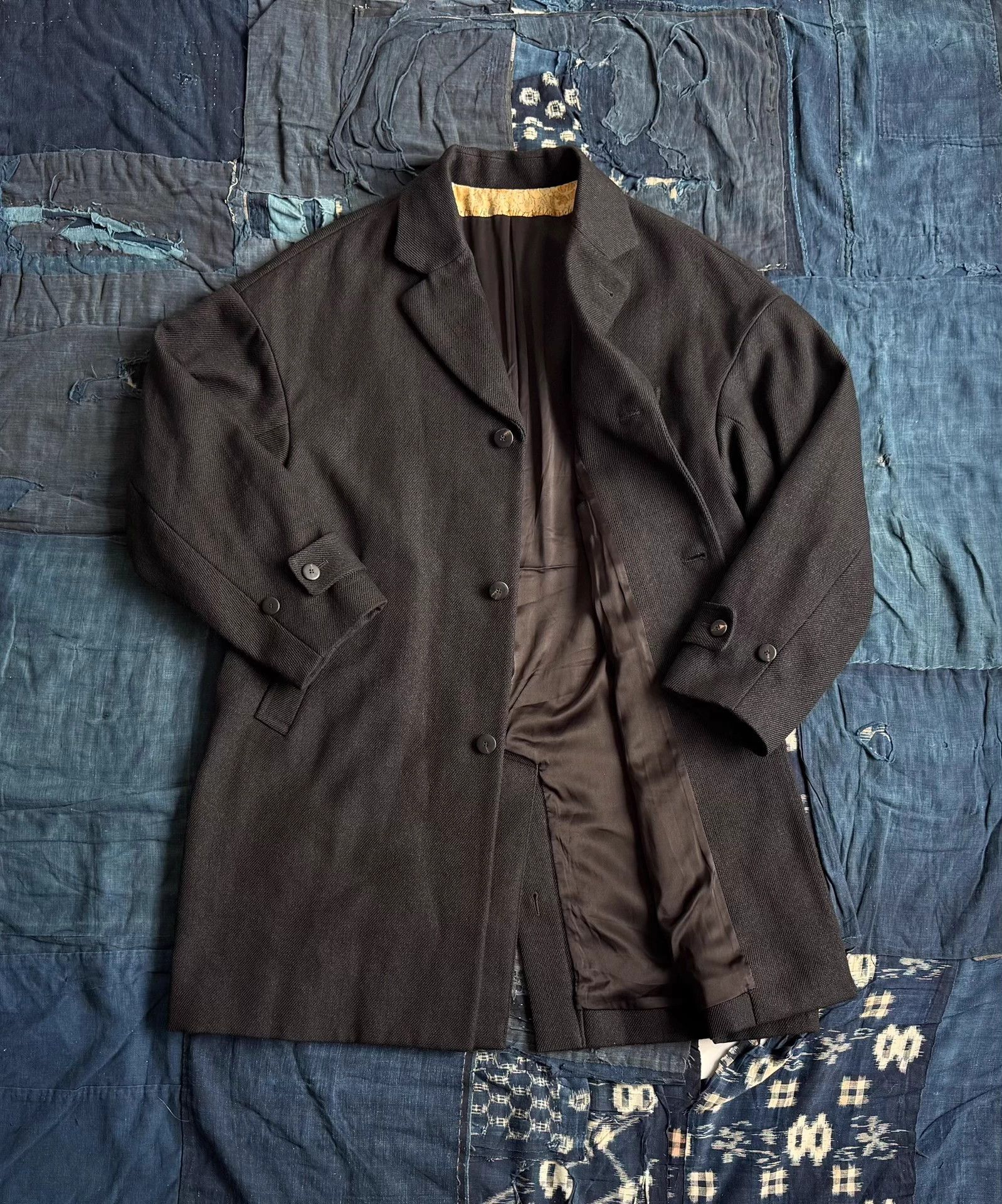 Visvim VISVIM 25AW HAMMONS COAT Linen Blend Black Size 2 Size US M / EU 48-50 / 2 - 2 Thumbnail