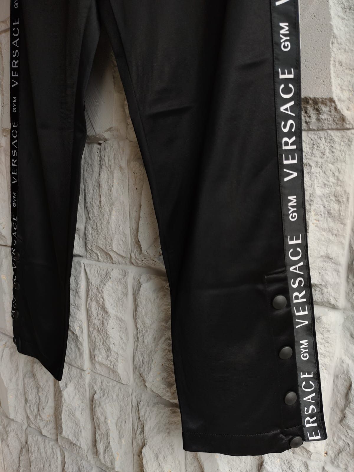 Designer × Versace 💥Versace Gym Tapped Black Trackpants Size US 32 / EU 48 - 5 Thumbnail