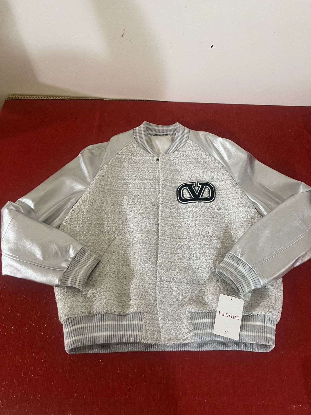 Valentino Valentino Leather Jacket Sz 54 Size US L / EU 52-54 / 3 - 25 Thumbnail