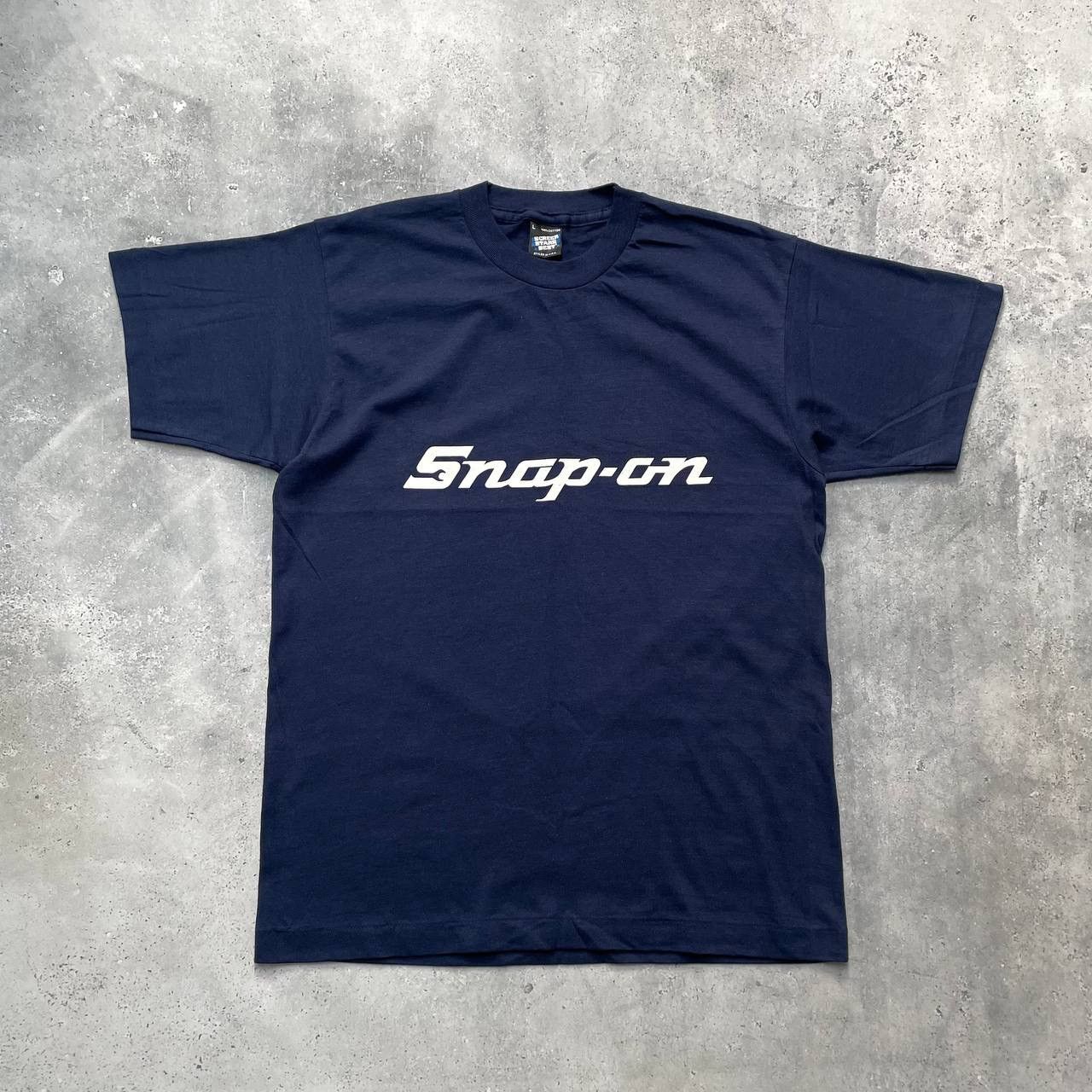 80s Vintage Snap-on T-thirt 希少　サンフェード fit=scale-down,w=1200