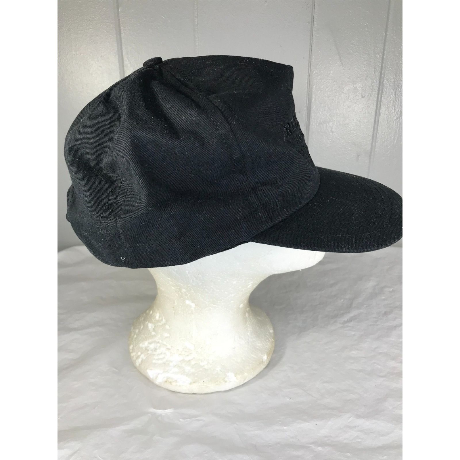 Red Wing Vintage Red Wings Heritage boots Snapback Hat Cap Black Adul Size ONE SIZE - 3 Thumbnail