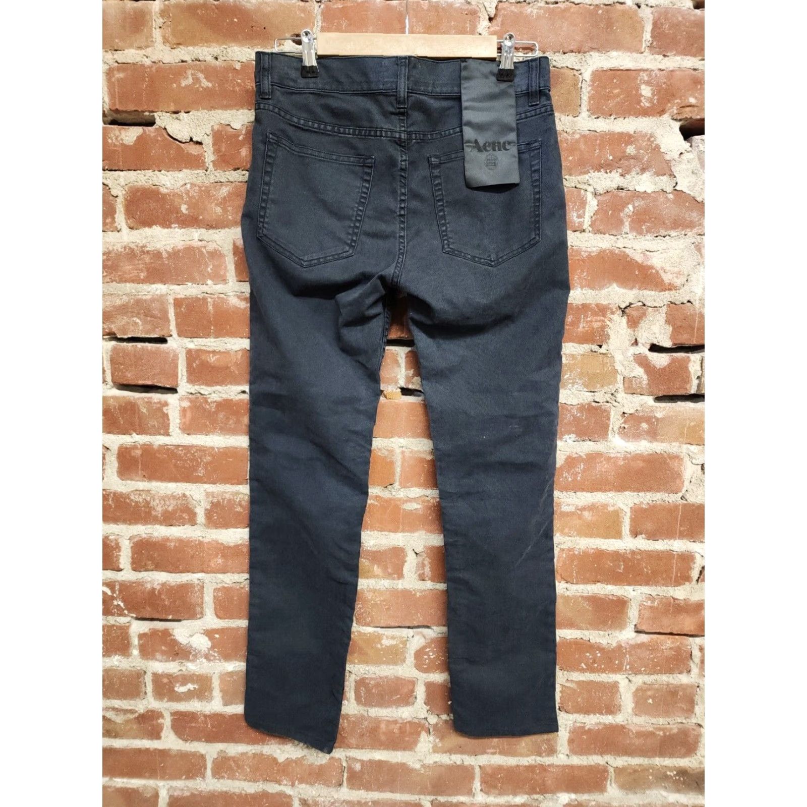 Acne Studios Acne Studios Ace Ups Black Jeans 31/32 NWT Mens Skinny Denim Jeans 32 Men Black Size US 32 / EU 48 - 2 Thumbnail