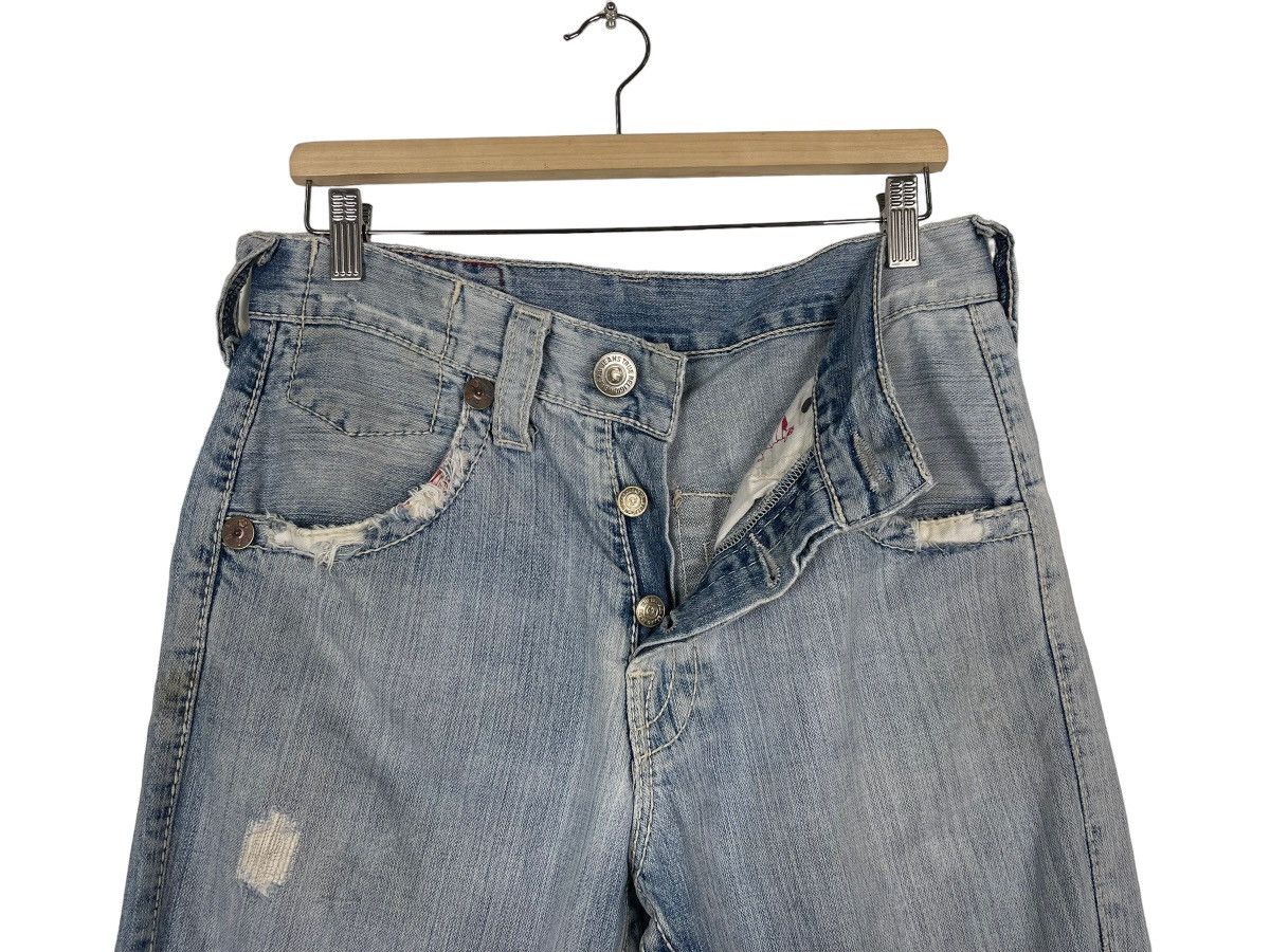 If Six Was Nine 🔥TRUE RELIGION MADE IN USA DISTRESSED RIPPED JEANS Size US 32 / EU 48 - 8 Thumbnail