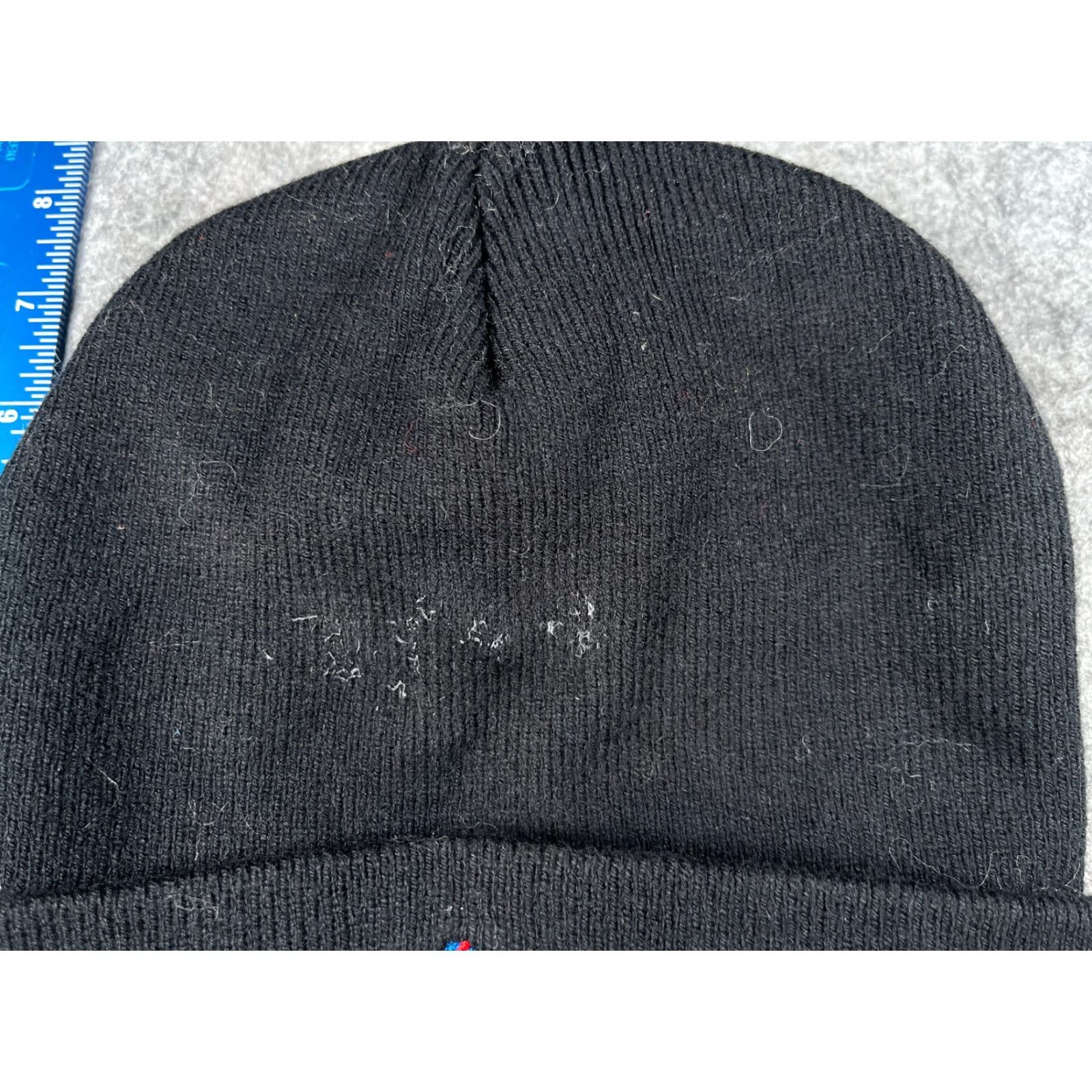 Vintage OTTO Sixth Man Jumpin' Towel Beanie Toque Knit Adult One Size Black Beanie Mens Size ONE SIZE - 3 Thumbnail