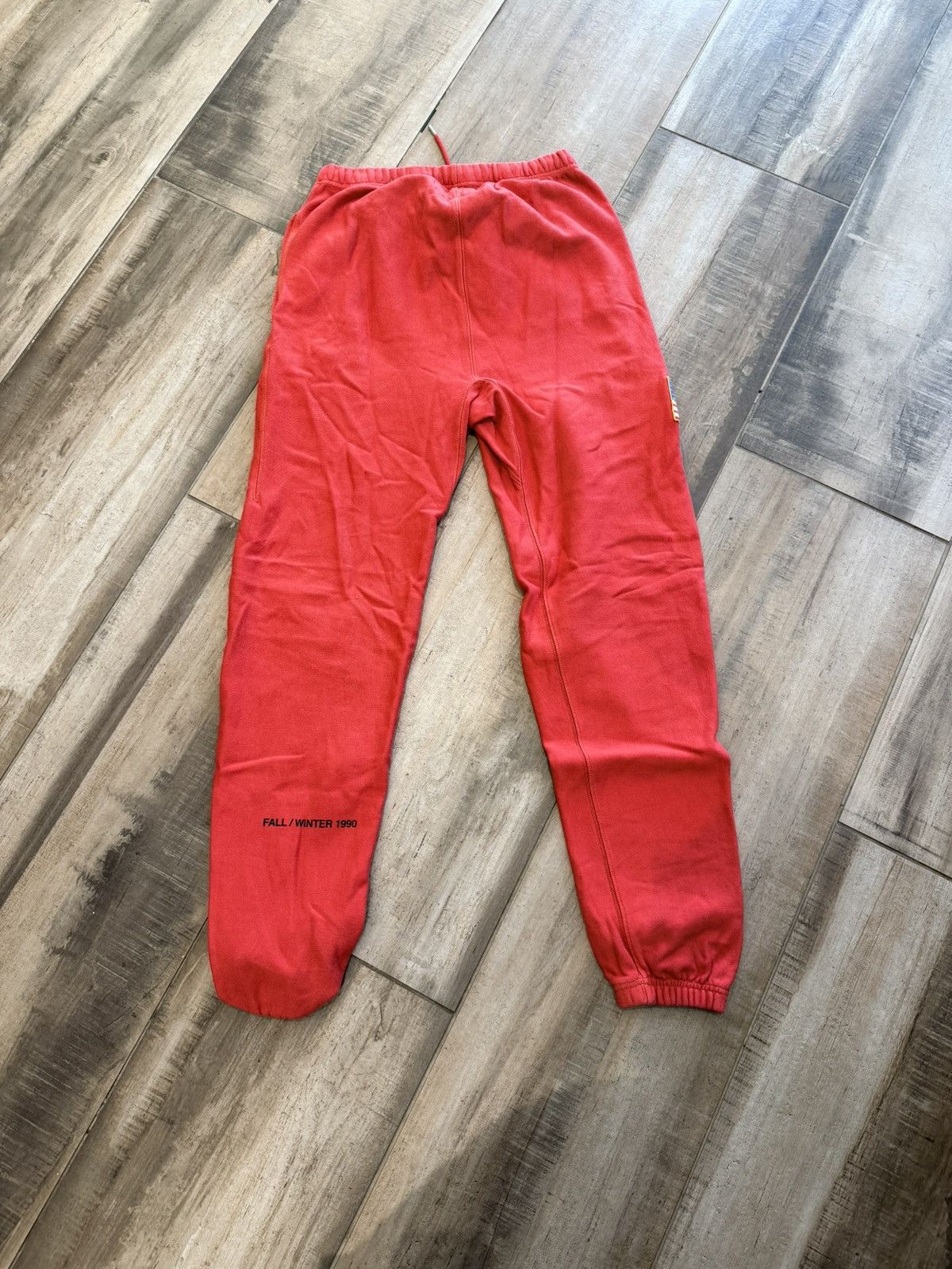 Heron Preston Heron Preston Orange NASA Sweatpants Size US 34 / EU 50 - 2 Thumbnail