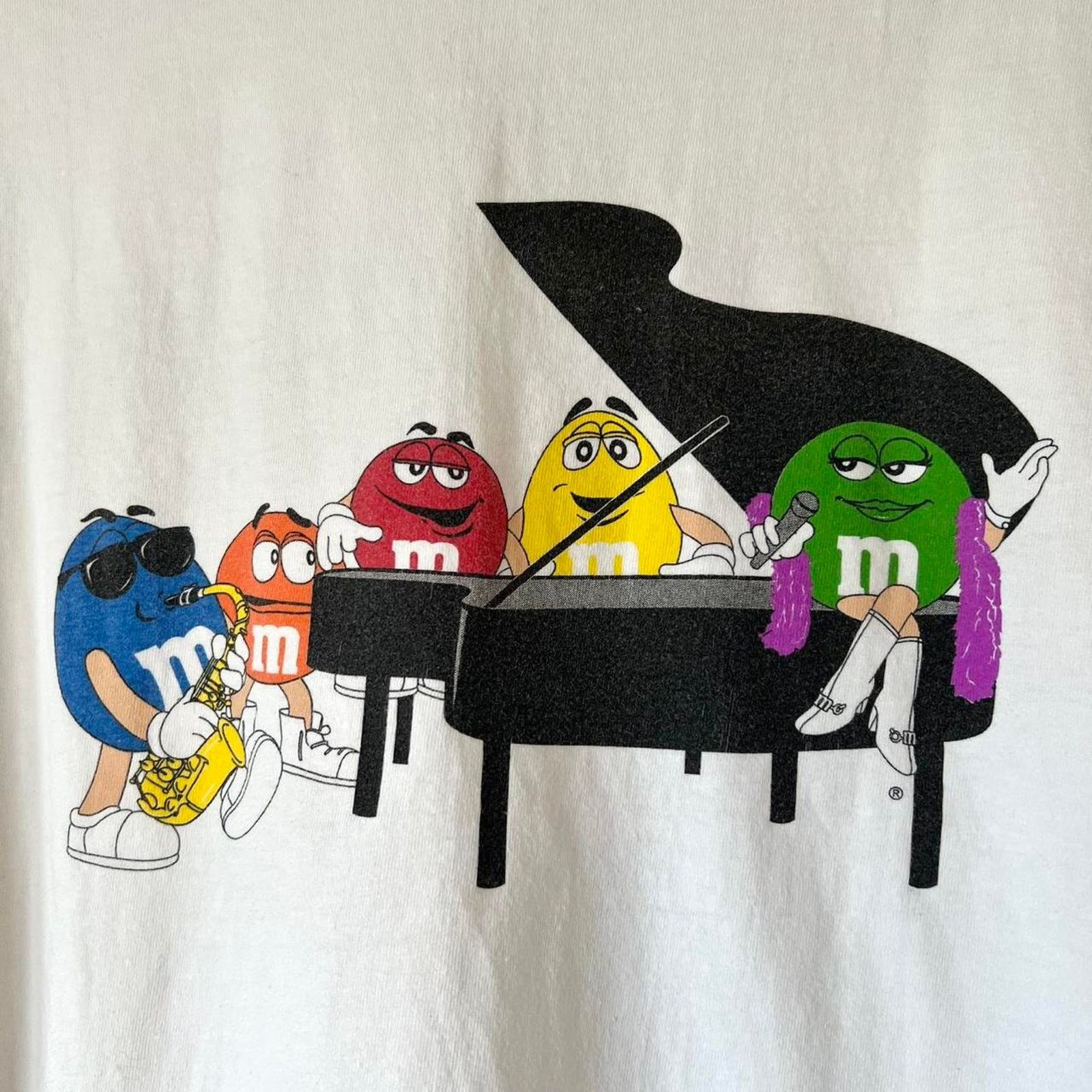 Vintage 90s M&M's Promo T-Shirt | Planet Mars Graphic | Size XL Size US XL / EU 56 / 4 - 10 Thumbnail