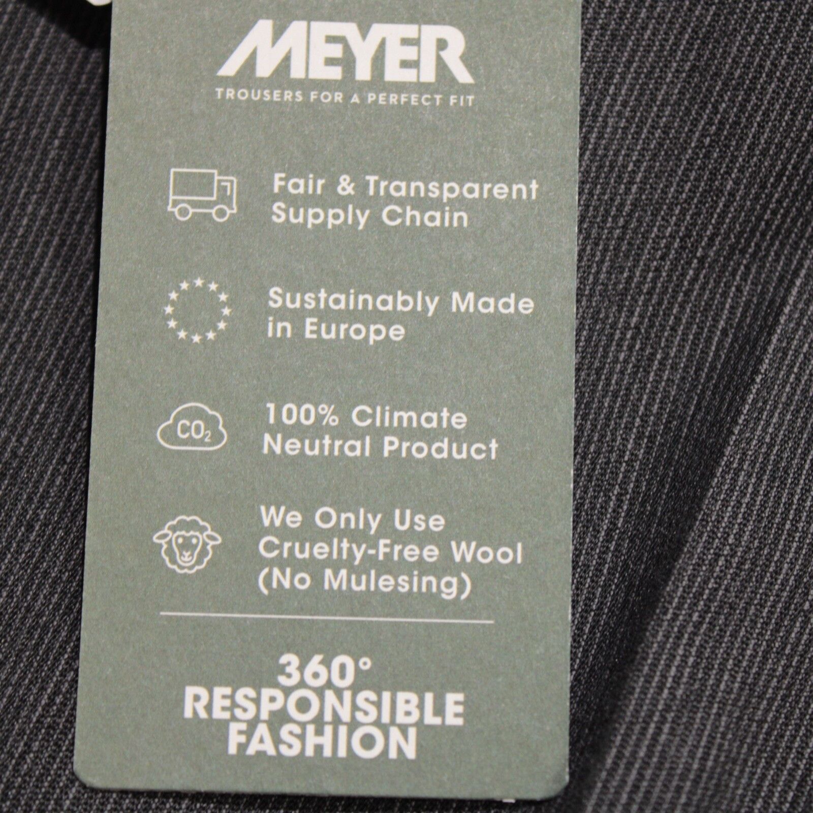 Other Meyer New with tags Dress Pants Size 34 US In Gray Size US 34 / EU 50 - 7 Thumbnail