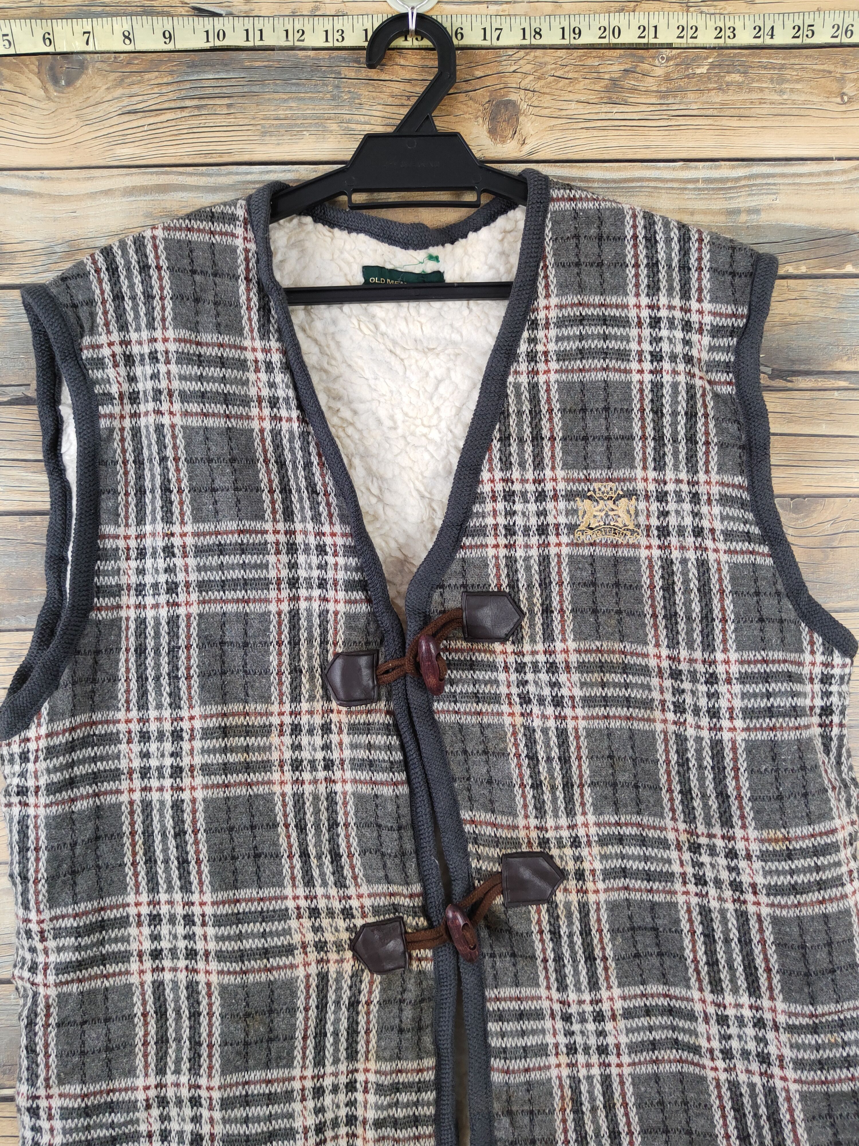 Japanese Brand × Vintage Vintage Furr Old Memories Dark Gray Vests Size US L / EU 52-54 / 3 - 2 Thumbnail