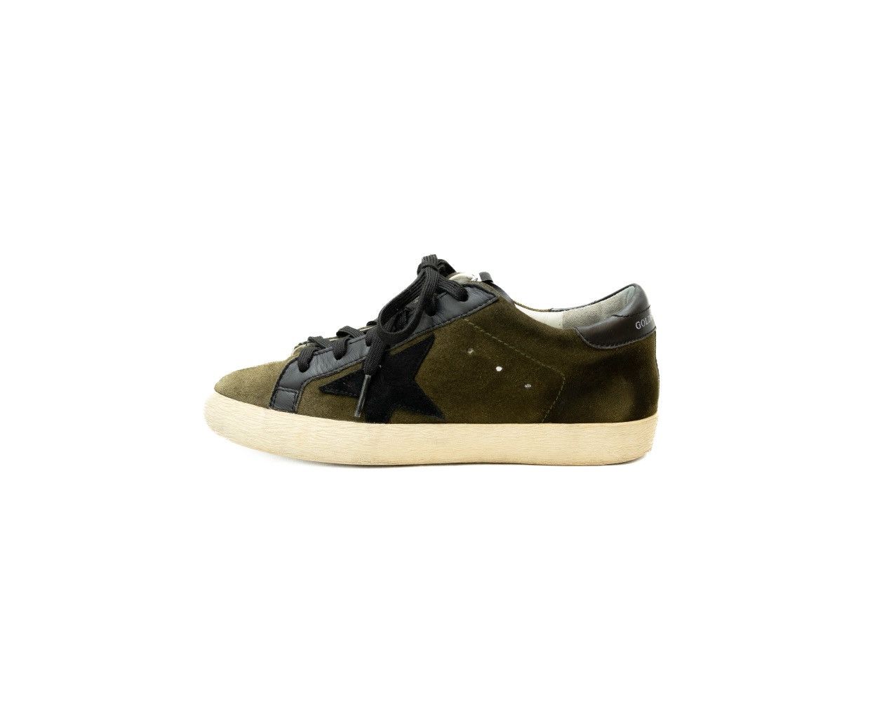 Golden Goose Golden Goose Superstar Low Sneakers Limited Sz: 6 Army Green Size US 6 / IT 36 - 2 Thumbnail
