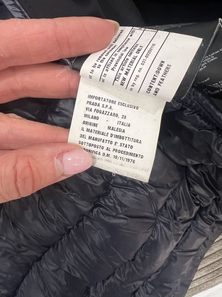 Prada Prada Vintage Puffer Jacket Size US XL / EU 56 / 4 - 8 Thumbnail