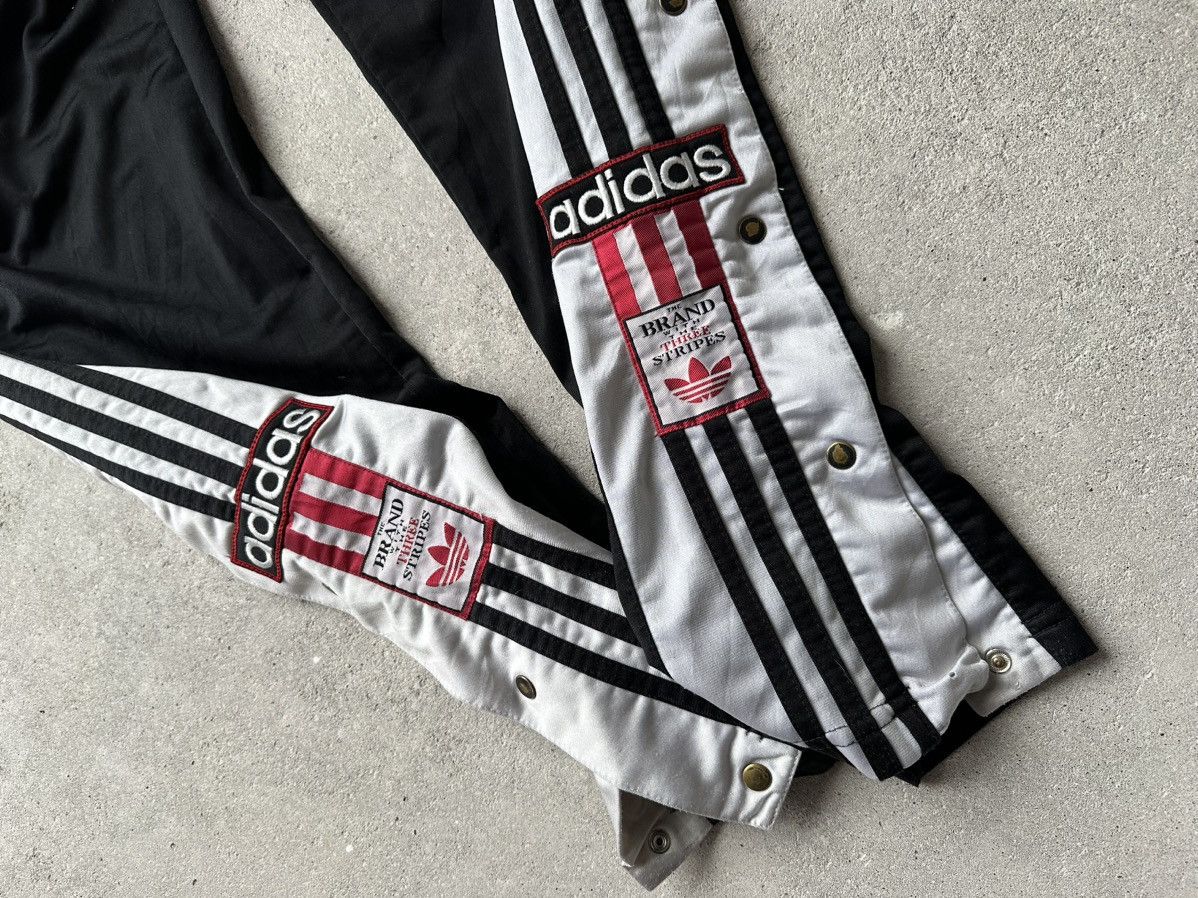 Adidas Vintage Adidas Striped Button Up Pants Size US 36 / EU 52 - 6 Thumbnail