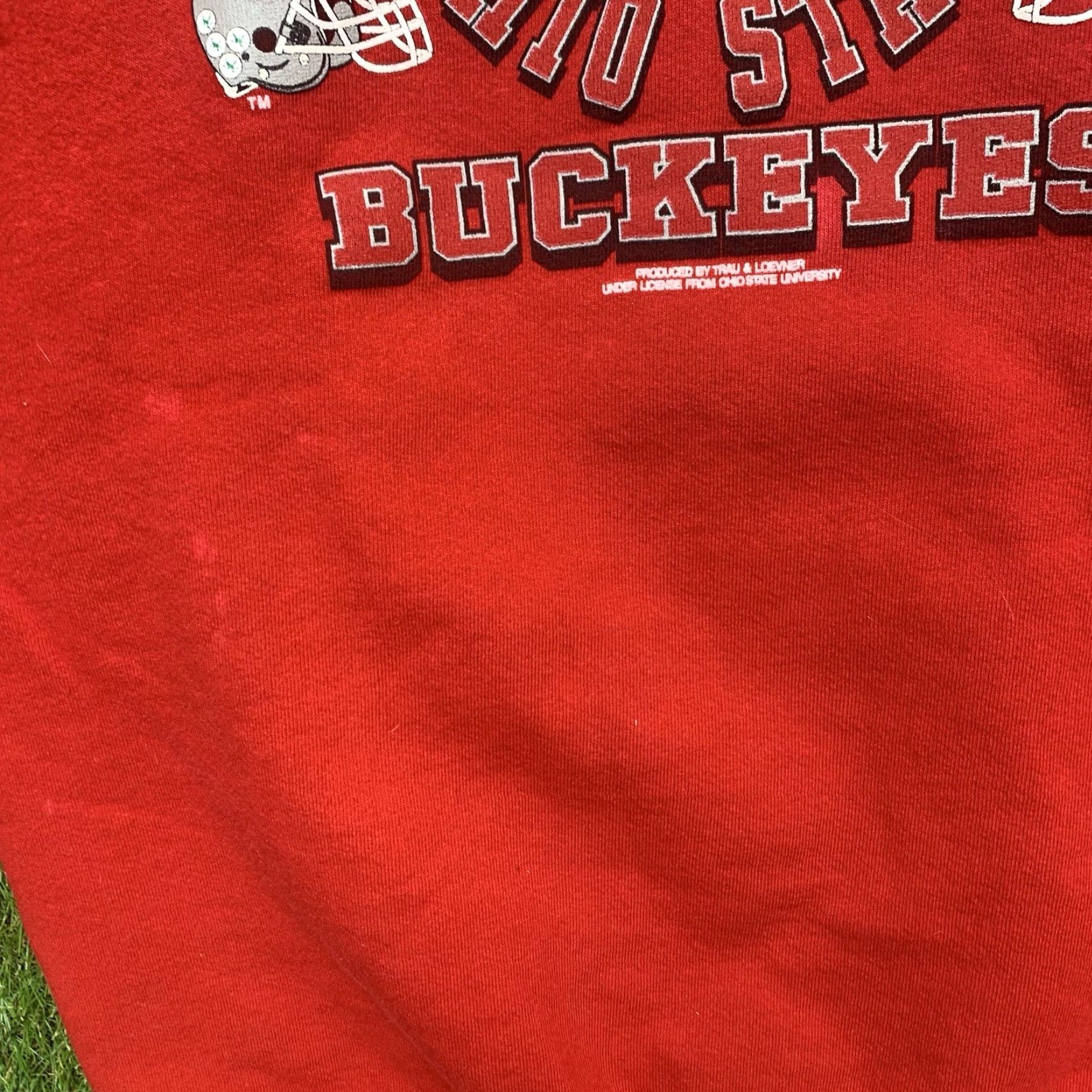 Lee VINTAGE Ohio State Sweatshirt Mens XL Buckeyes 2002 2000s Lee Crew Neck Red Size US XL / EU 56 / 4 - 4 Thumbnail