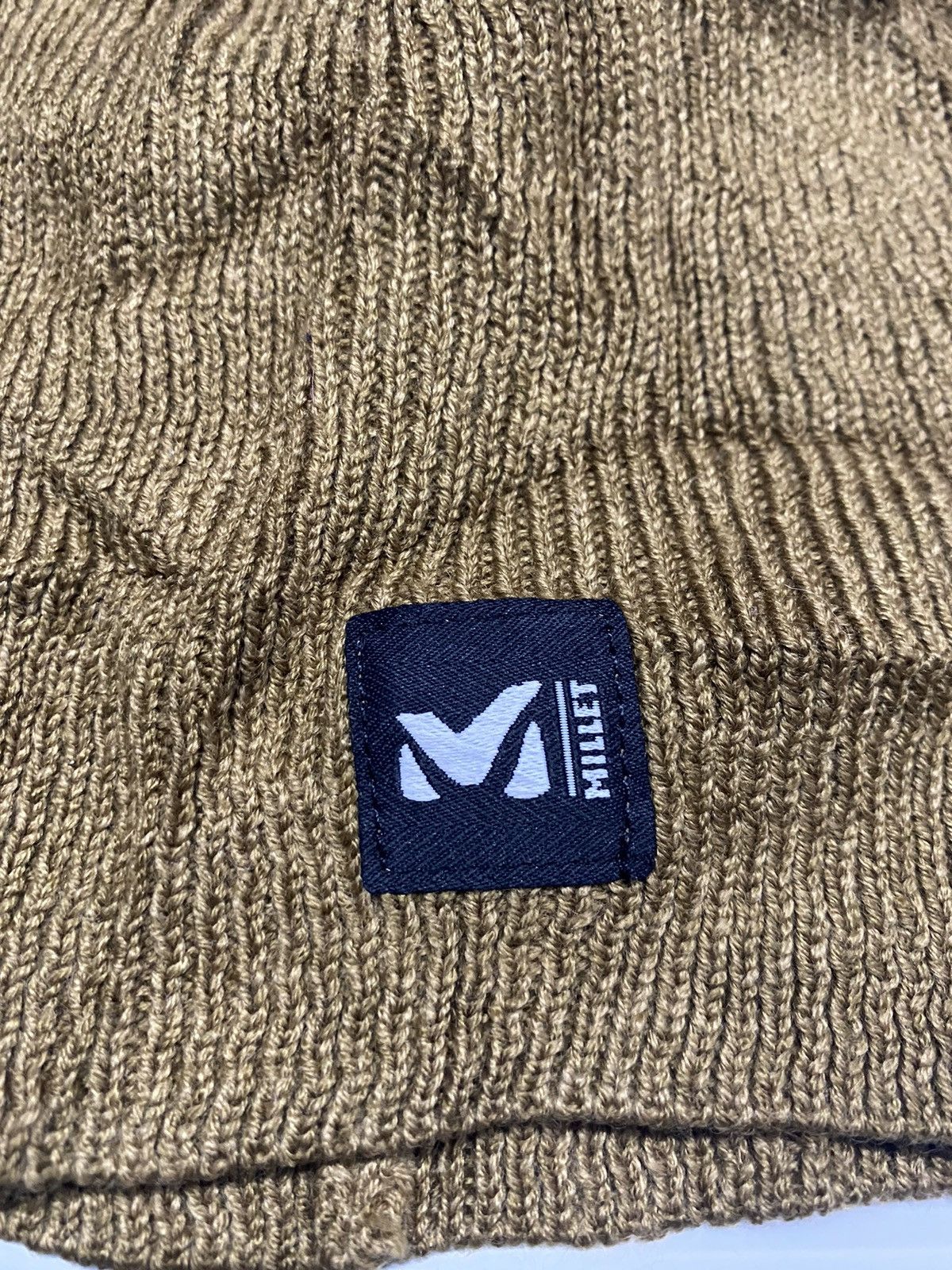 Japanese Brand Millet Small Logo Beanie Hat Size ONE SIZE - 2 Thumbnail