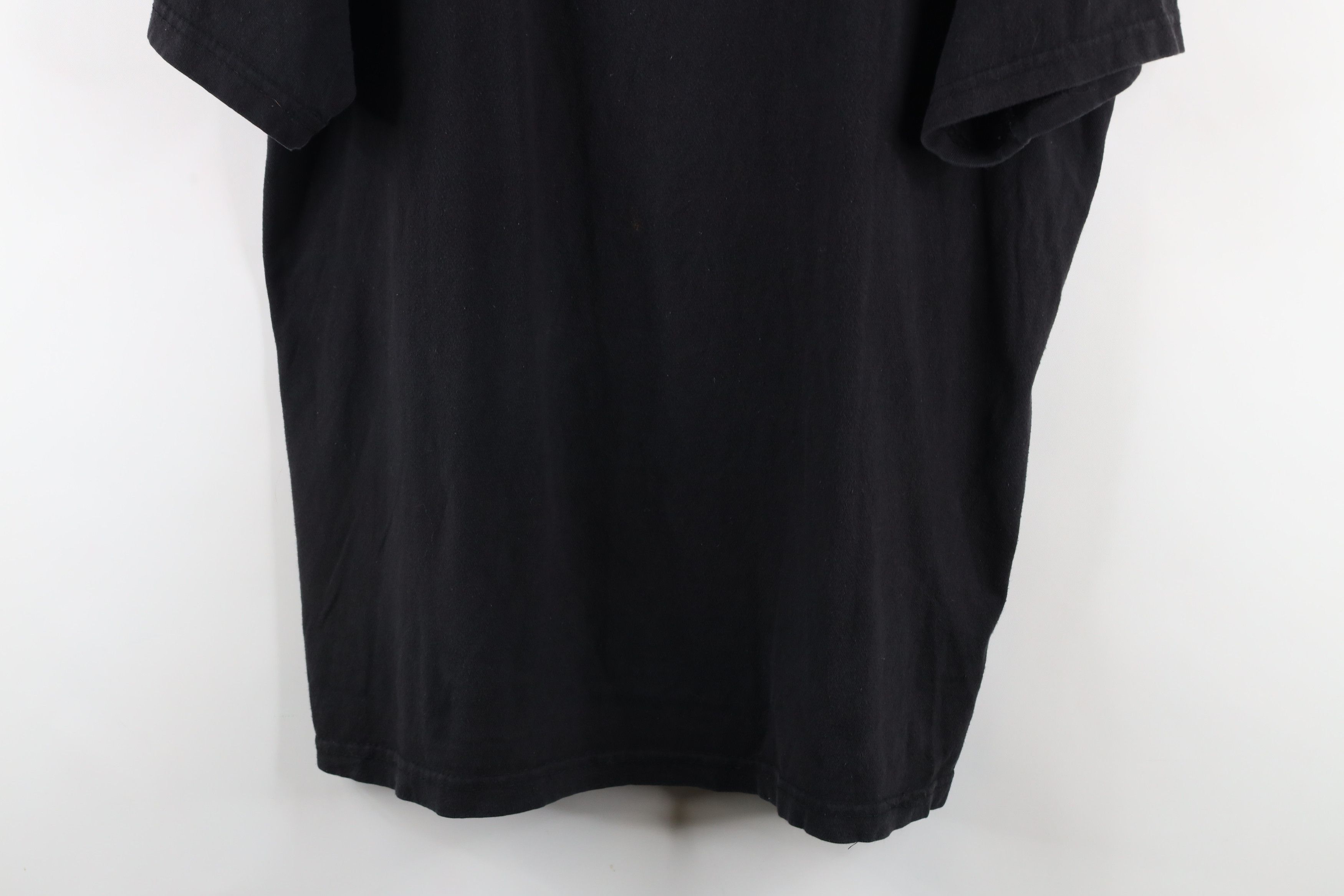 Vintage Vintage 90s Streetwear Short Sleeve T-Shirt Black Cotton Size US XL / EU 56 / 4 - 3 Thumbnail