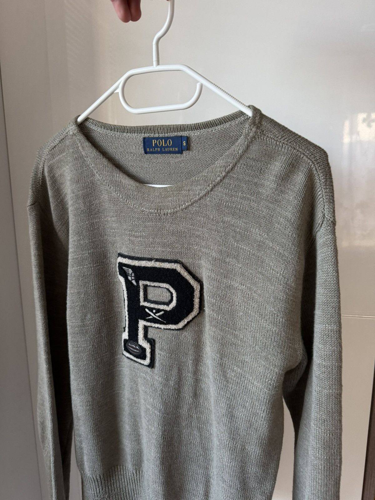 Polo Ralph Lauren Polo Ralph Lauren Grey Luxury Casual Knitted Sweater Size US S / EU 44-46 / 1 - 5 Thumbnail