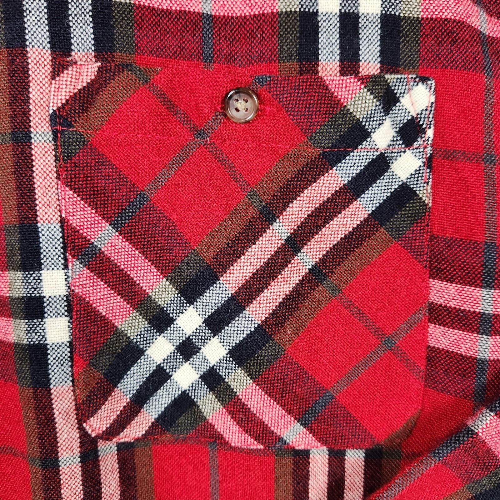 Blair Vintage John Blair Red Plaid Flannel Shirt Size Medium Size US M / EU 48-50 / 2 - 3 Thumbnail