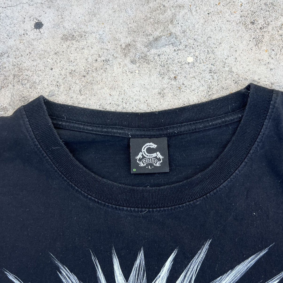Band Tees × Hook-Ups × Japanese Brand 90’s Vintage Dog T Shirt Metal Piercing Y2K Size US XL / EU 56 / 4 - 5 Thumbnail