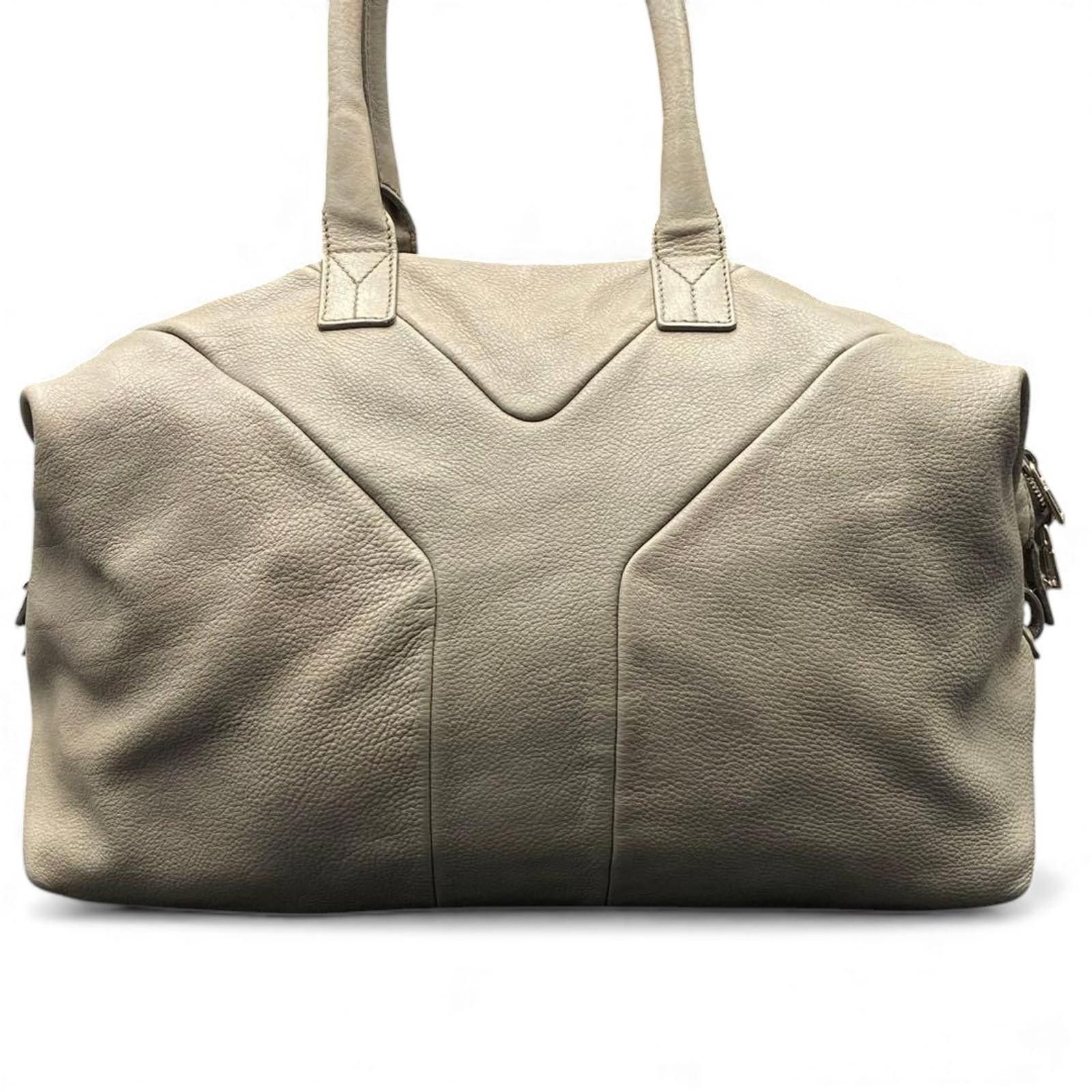 Saint Laurent - Beige Leather Handbag