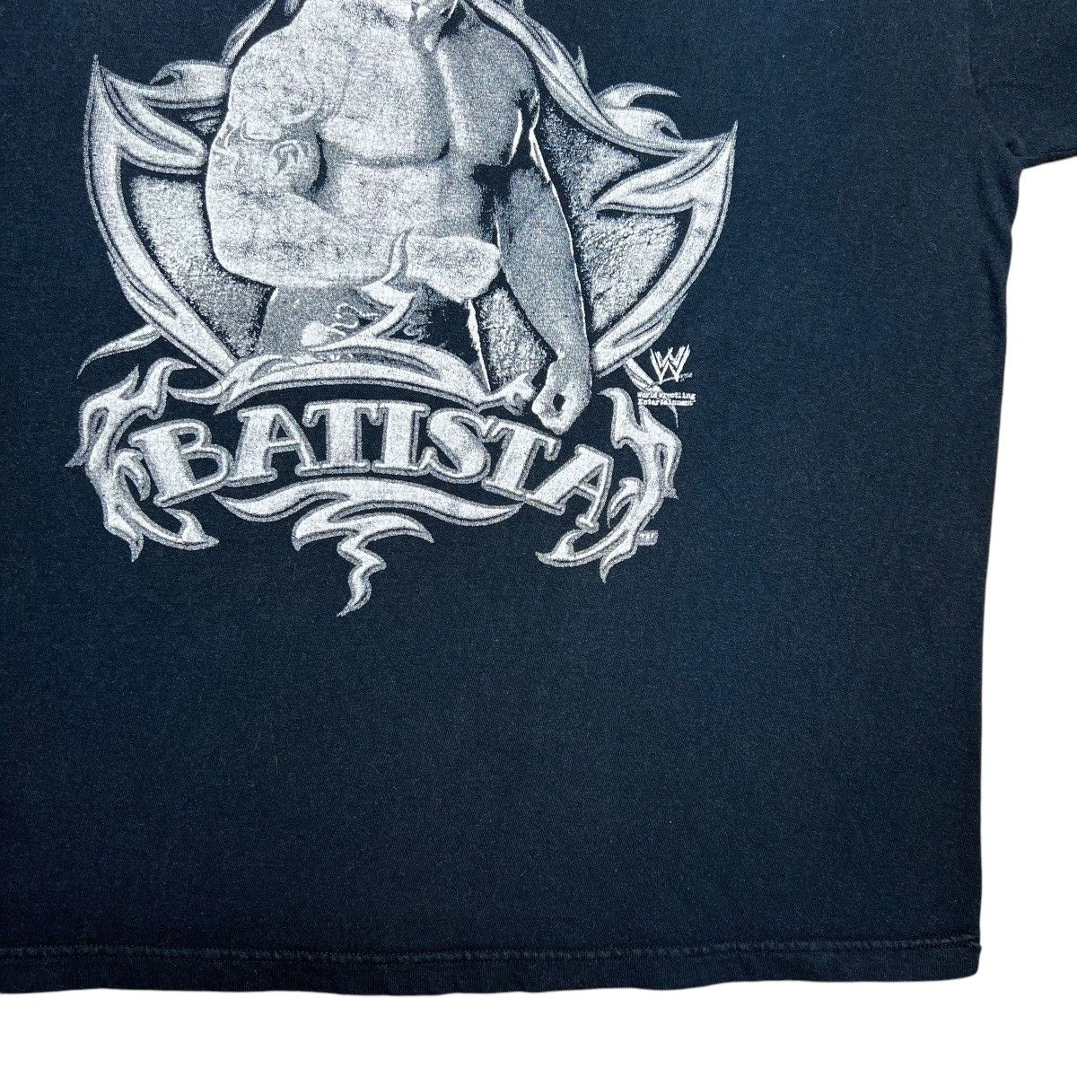 Vintage × WWE Vintage 2000s WWE Batista The Animal Graphic Wrestling Tee Size US XL / EU 56 / 4 - 8 Thumbnail