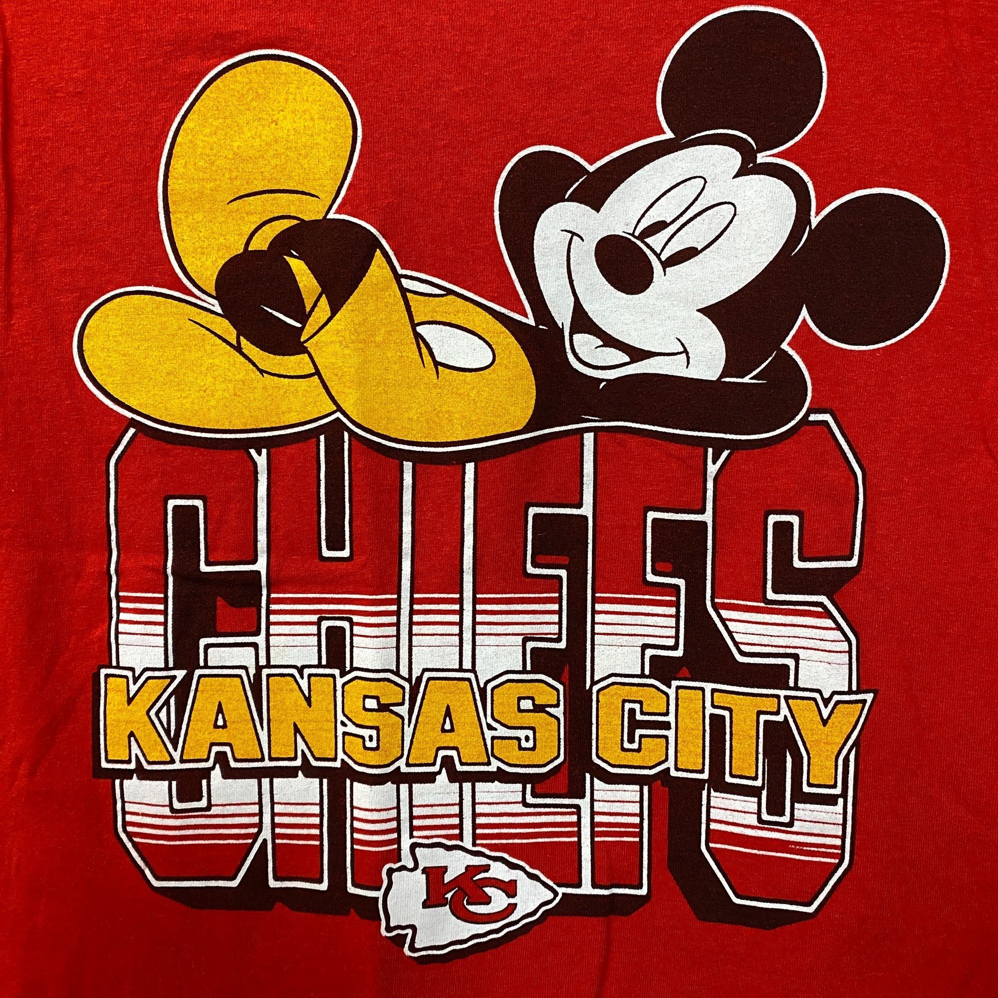 Disney Junk Food x NFL Disney Mickey Mouse Kick Back Kansas City Ch Size US XS / EU 42 / 0 - 2 Thumbnail