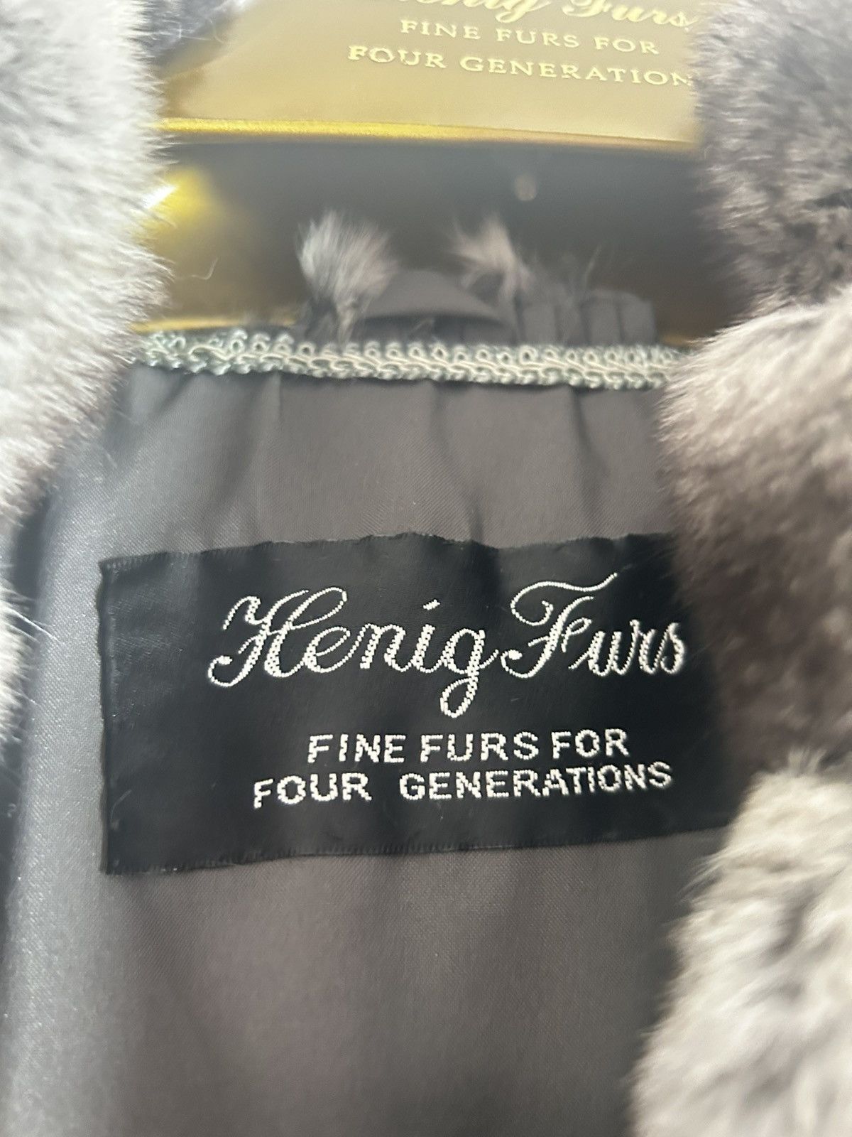 Vintage Henig Furs Inc Authentic Chinchilla Coat USED Size L / US 10 / IT 46 - 7 Thumbnail