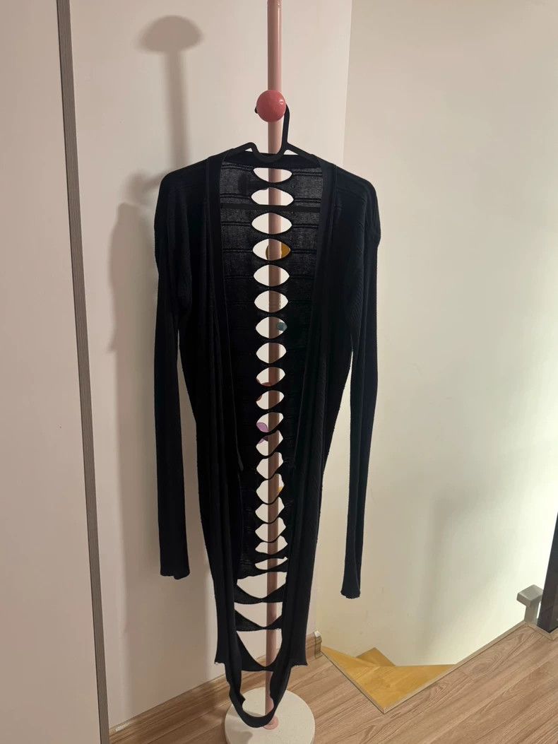 Rick Owens ro Cutout Knit Coat S