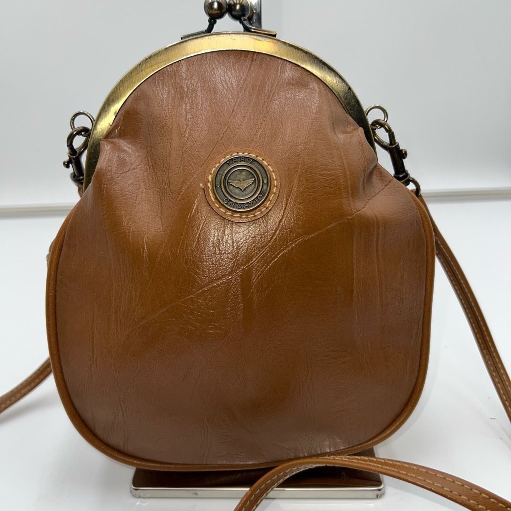 Other Capezio Vintage KISS Lock Faux Leather Crossbody Bag Size ONE SIZE - 1 Thumbnail