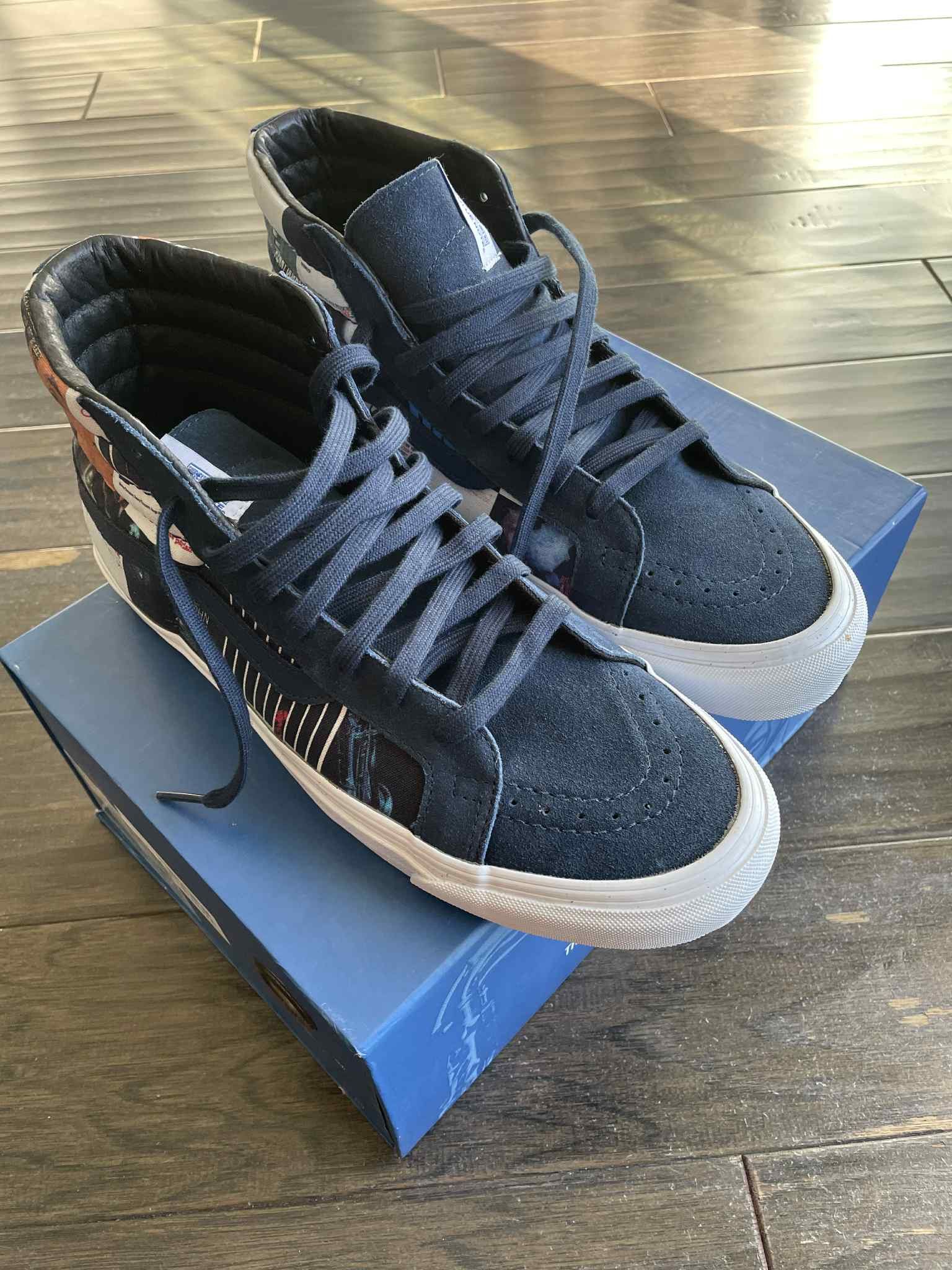 Vans Vans x DQM Blue Note Records Sk8-Hi Size US 10.5 / EU 43-44 - 4 Thumbnail