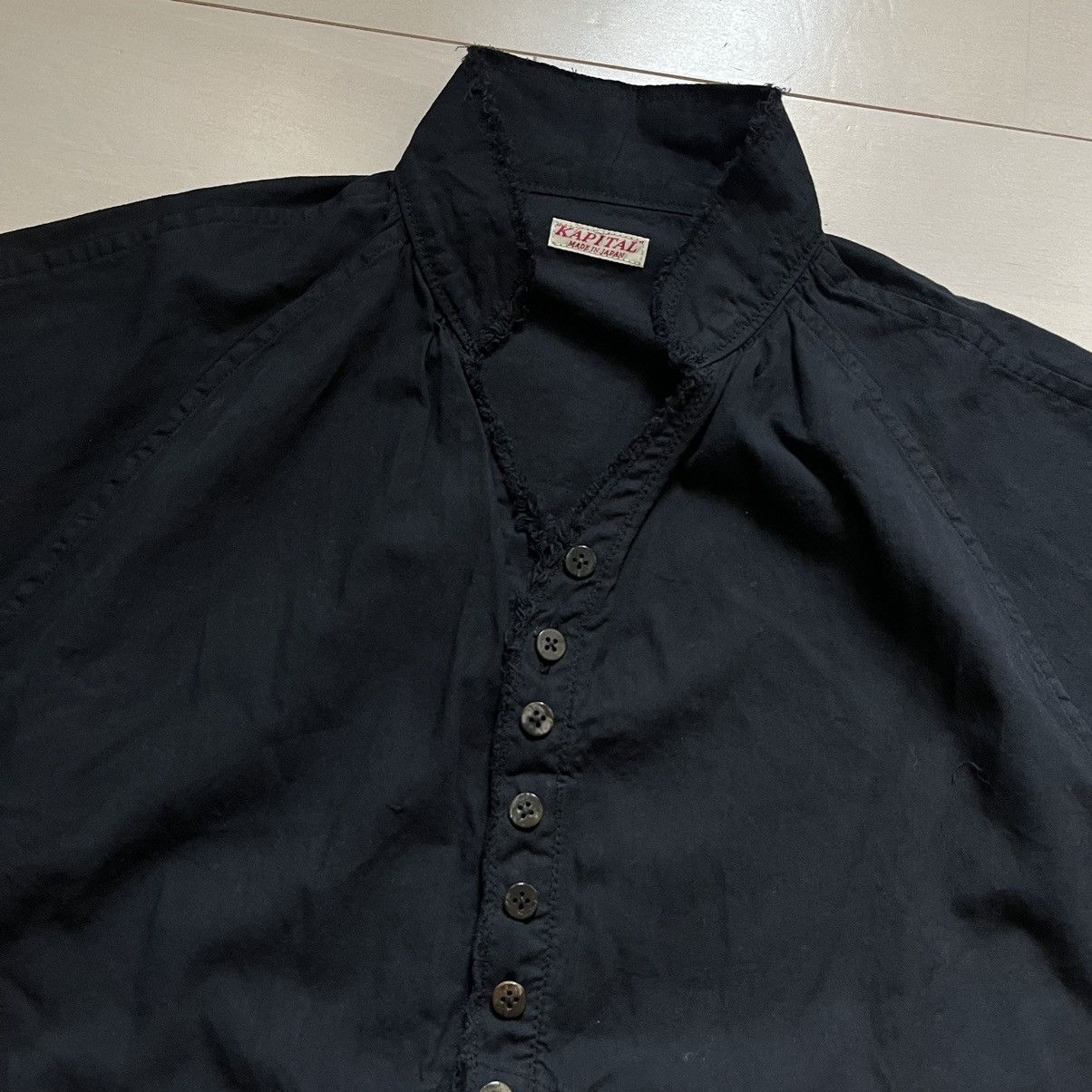 Kapital Kapital Black Broad Basquiat Shirt size 1 Size US S / EU 44-46 / 1 - 11 Thumbnail