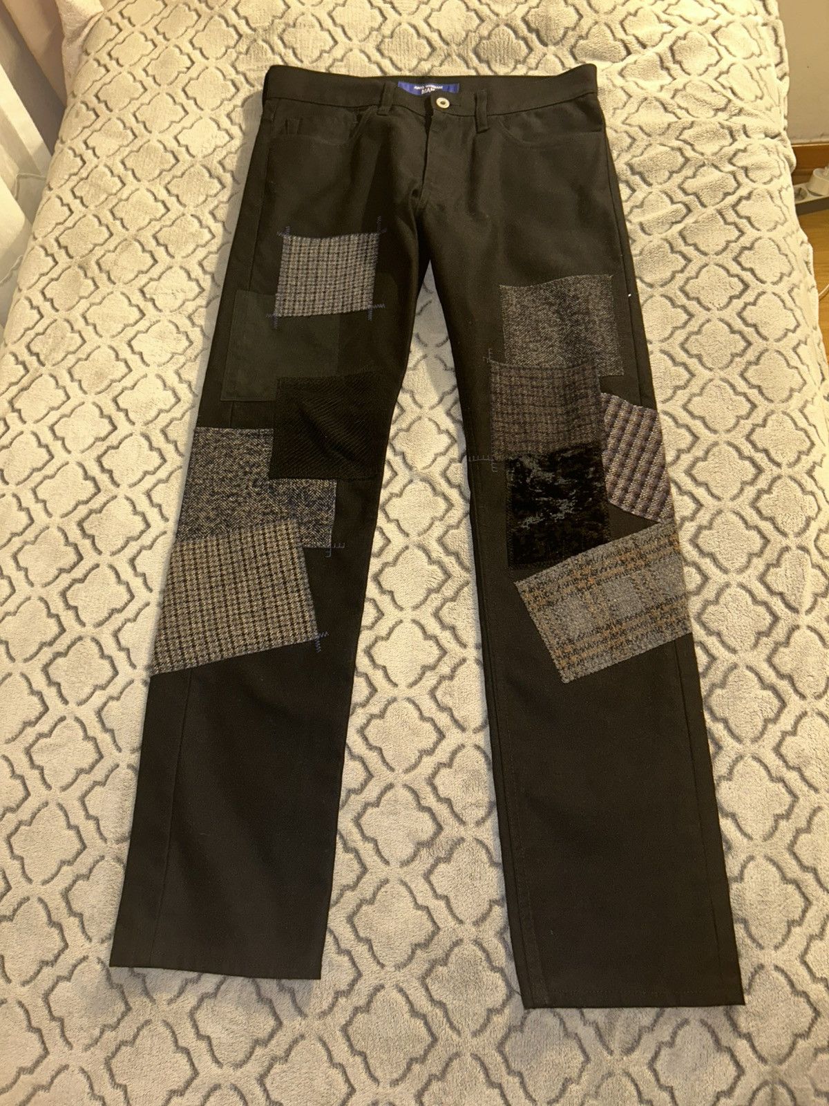 Junya Watanabe Junya Watanabe MAN Patchwork Trousers - AD2022 - Size M Size US 32 / EU 48 - 1 Thumbnail
