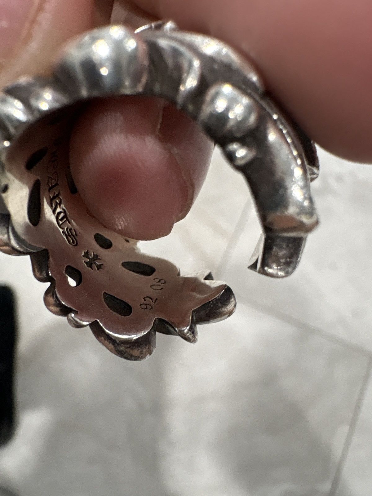 Chrome Hearts Chrome Hearts Double Floral Ring Size ONE SIZE - 15 Thumbnail
