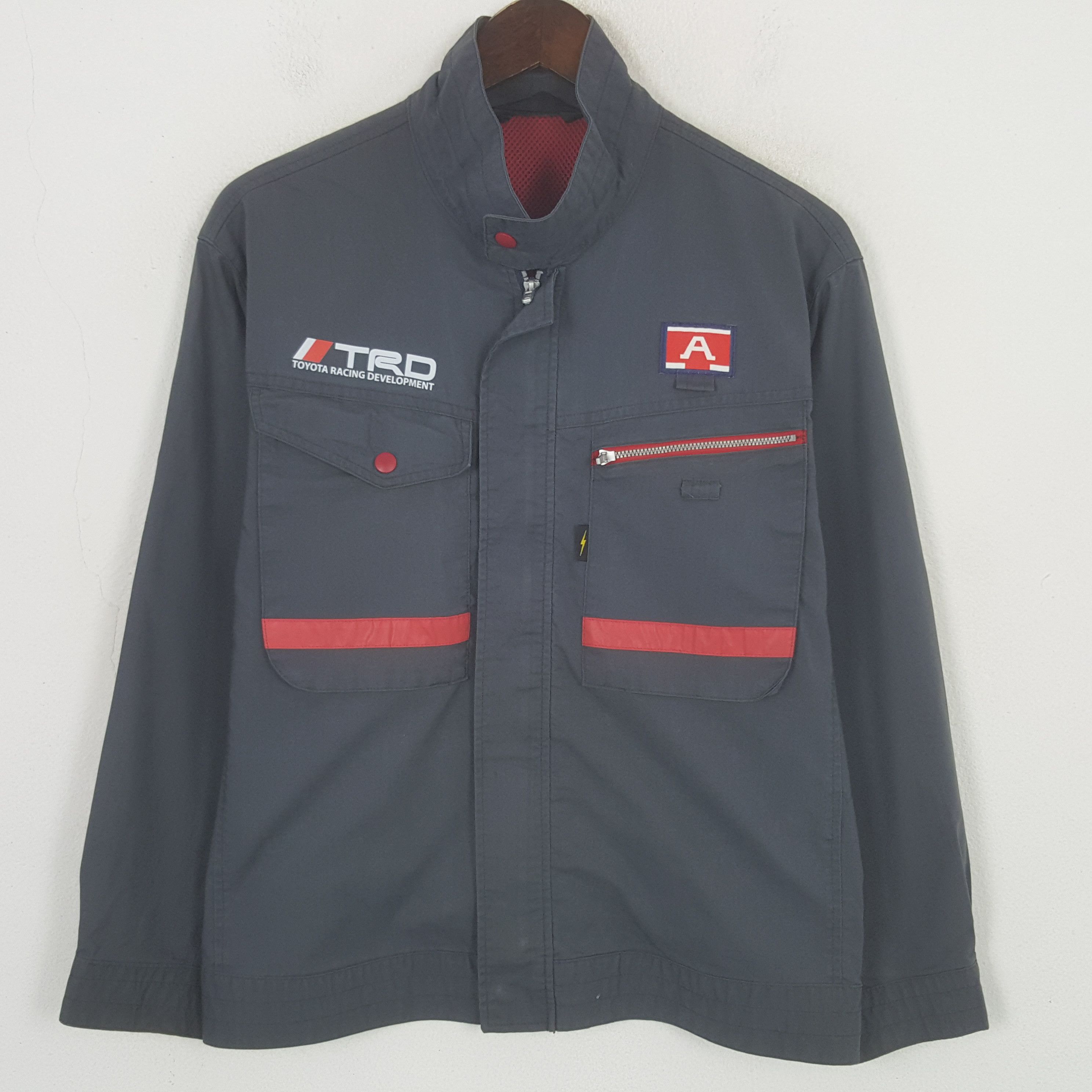 Japanese Brand Vintage Toyota Racing Development Custom Sport Japan Jacket Size US S / EU 44-46 / 1 - 3 Thumbnail