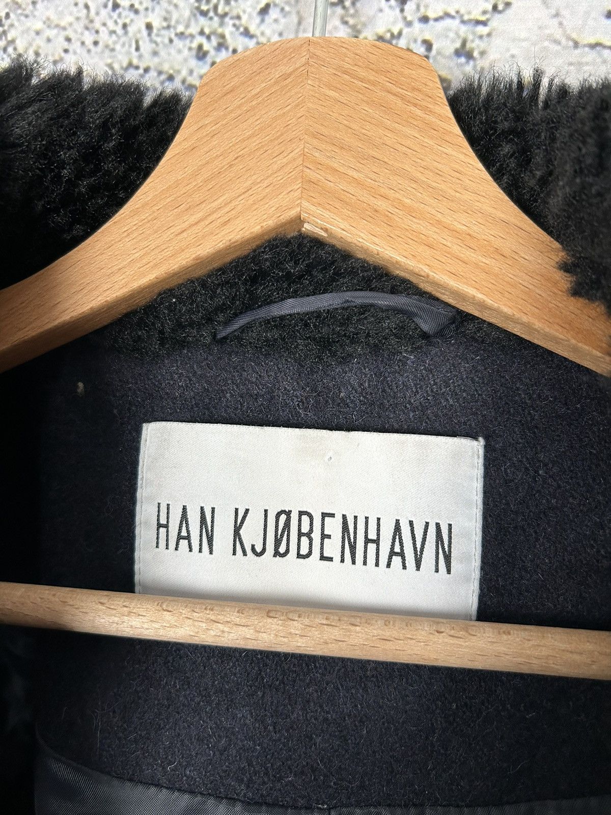 Han Kjobenhavn Han Kjobenhavn Wool Coat Designer Avantgarde Vintage Rare Size US L / EU 52-54 / 3 - 6 Thumbnail