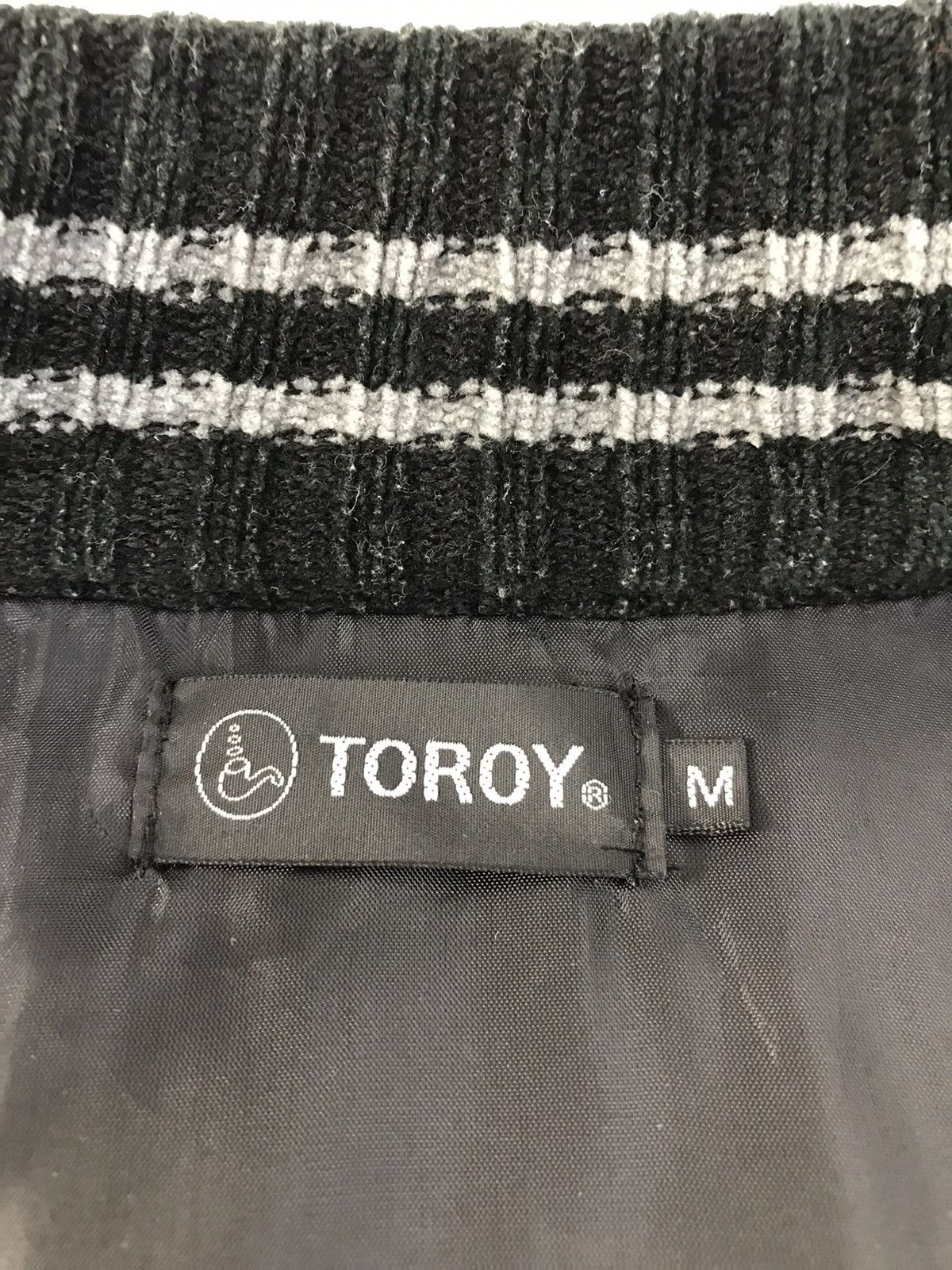 Japanese Brand × Vintage Vintage Sweater Toroy Double Pocket Zipper Design Size US M / EU 48-50 / 2 - 7 Thumbnail