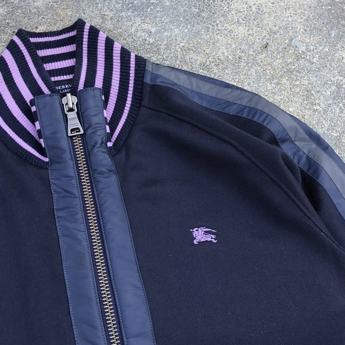 Burberry Burberry Black Label Embroidery Logo Zip-up Track Jacket Size US M / EU 48-50 / 2 - 4 Thumbnail
