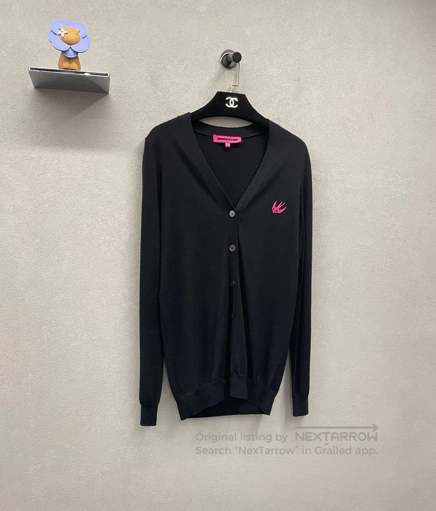 MCQ MCQ Black Knit Cardigan. Size XS / US 0-2 / IT 36-38 - 3 Thumbnail