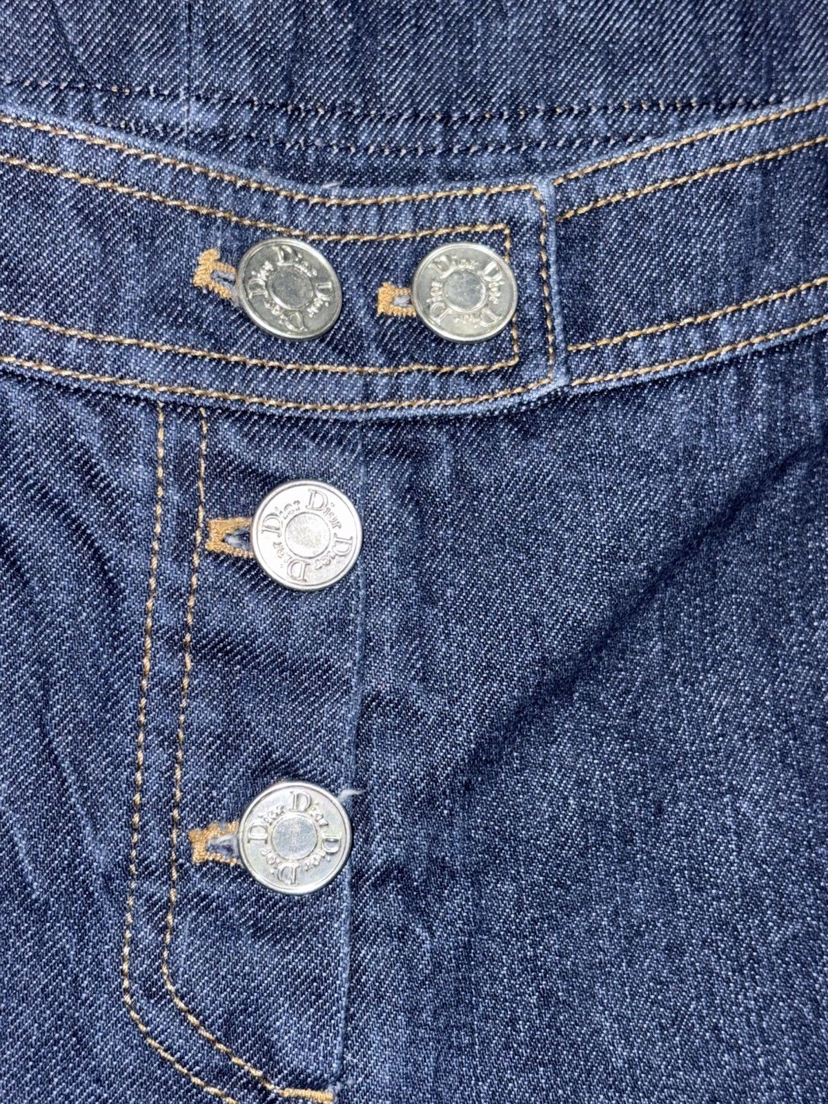 Dior 36 Christian Dior By John Galliano Bootcut Flare Jeans Denim Size US 36 / EU 52 - 6 Thumbnail