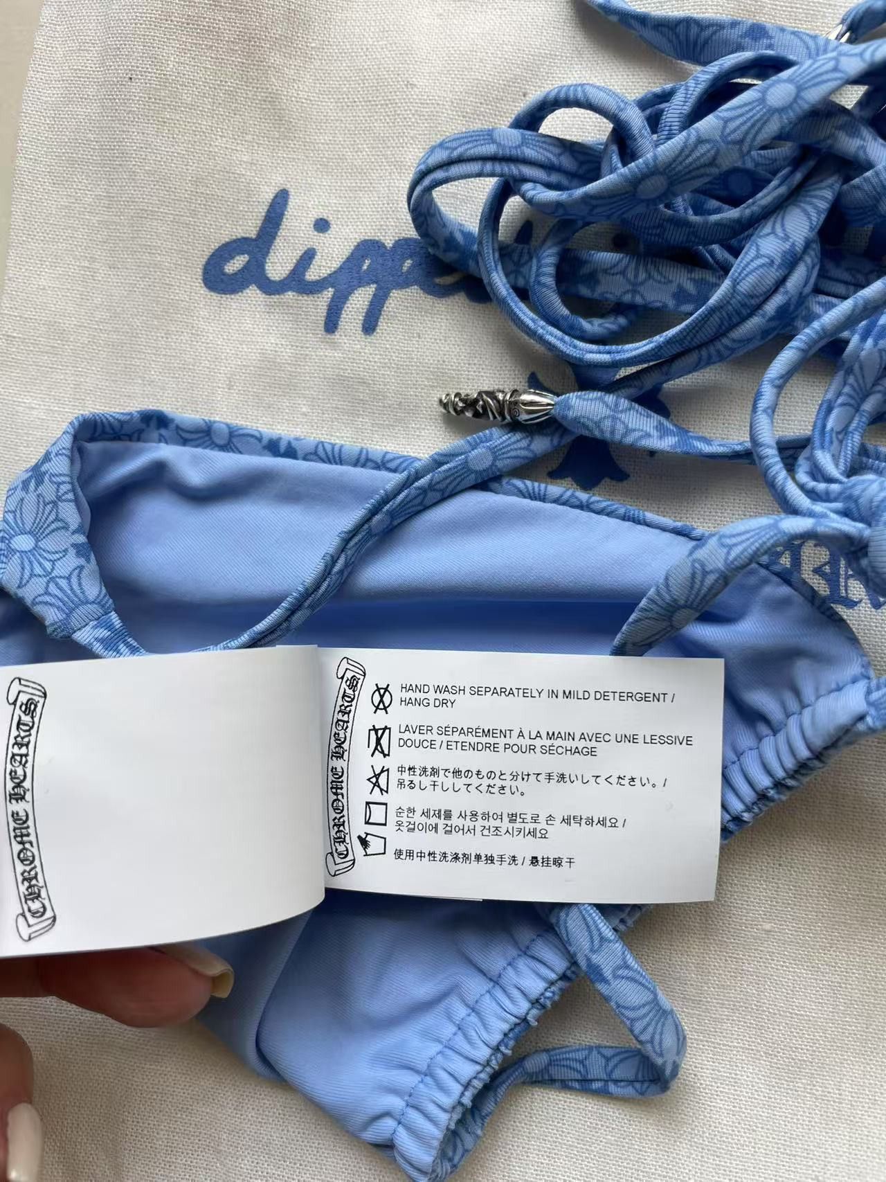 Chrome Hearts Chrome Hearts Dipped In Blue Bikini Size S / US 4 / IT 40 - 15 Thumbnail