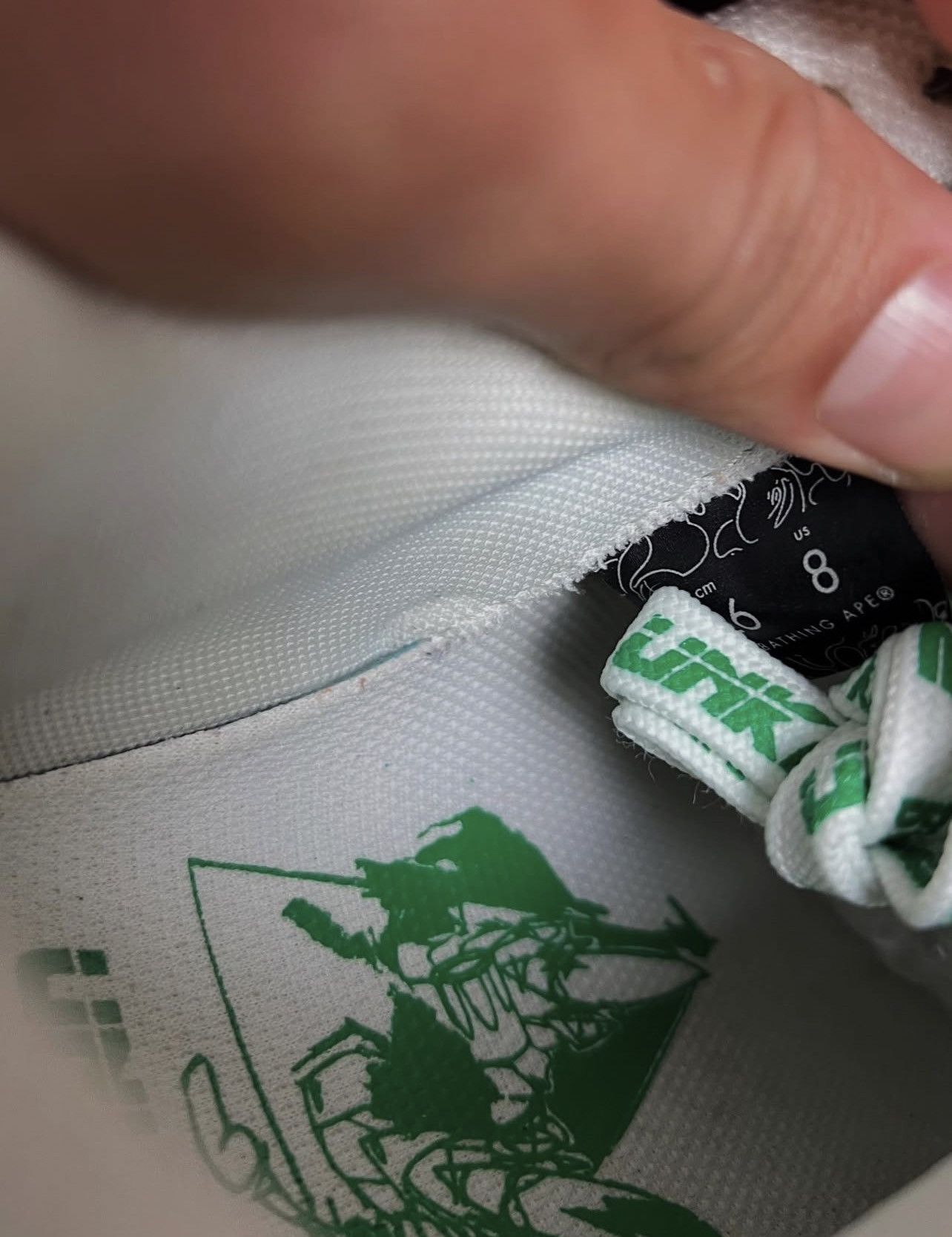 Bape × Futura 2021 A Bathing Ape x Unkle Futura Multi Leather Bapesta Size US 8 / EU 41 - 10 Thumbnail
