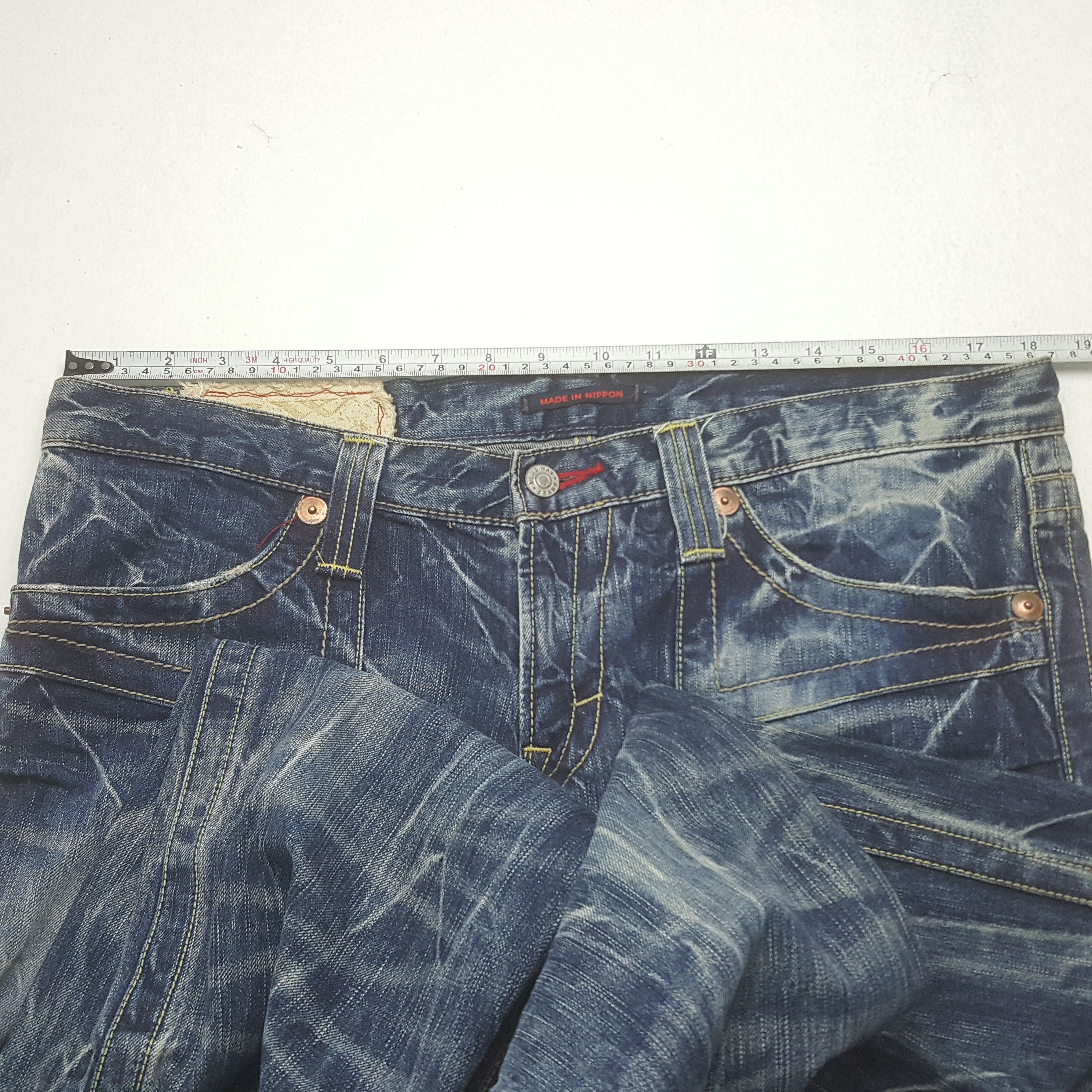 Japanese Brand × Vintage Vintage BW Jeans Nippon Japanese Denim Jeans Size US 36 / EU 52 - 11 Thumbnail