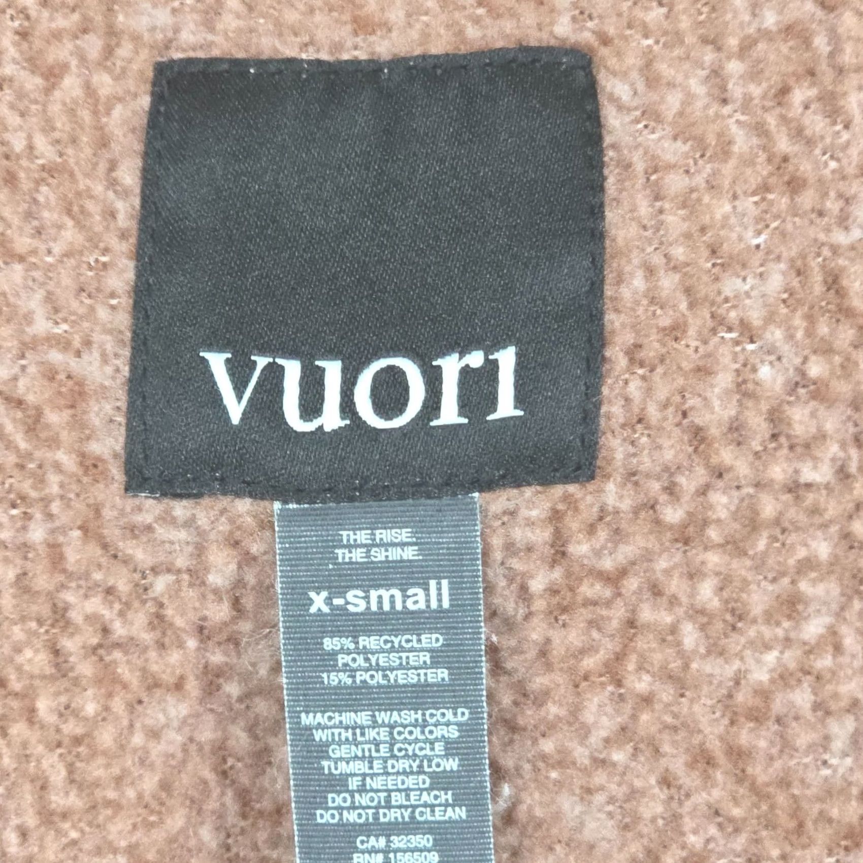 Vuori Vuori Womens XS Pink Fleece Jacket Full Zip Cozy Outdoor Alpine Sherpa VW516 Size XS / US 0-2 / IT 36-38 - 6 Thumbnail