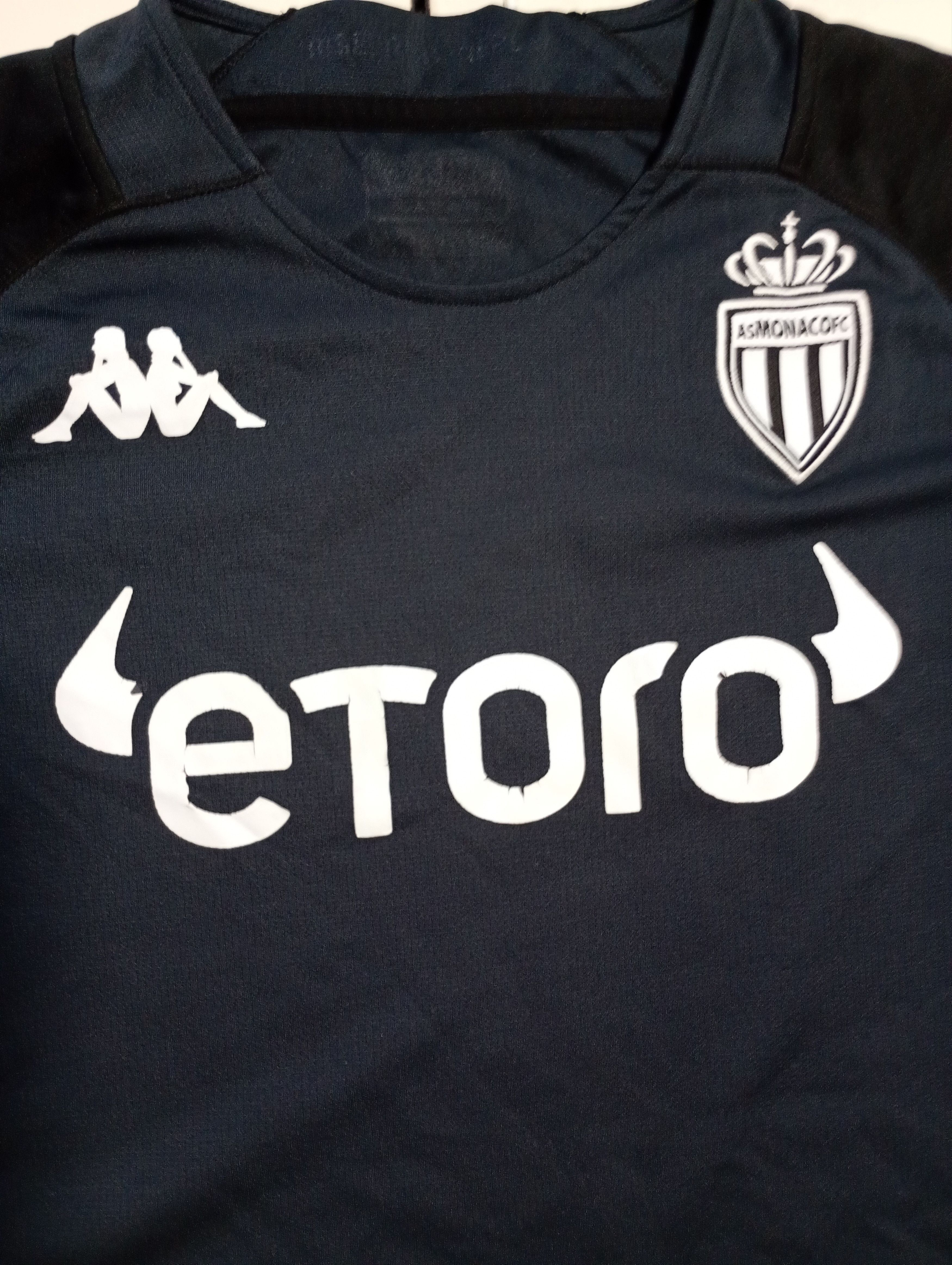 Kappa Kappa Monaco AS Away Jersey 2022-2023 Size US L / EU 52-54 / 3 - 6 Thumbnail