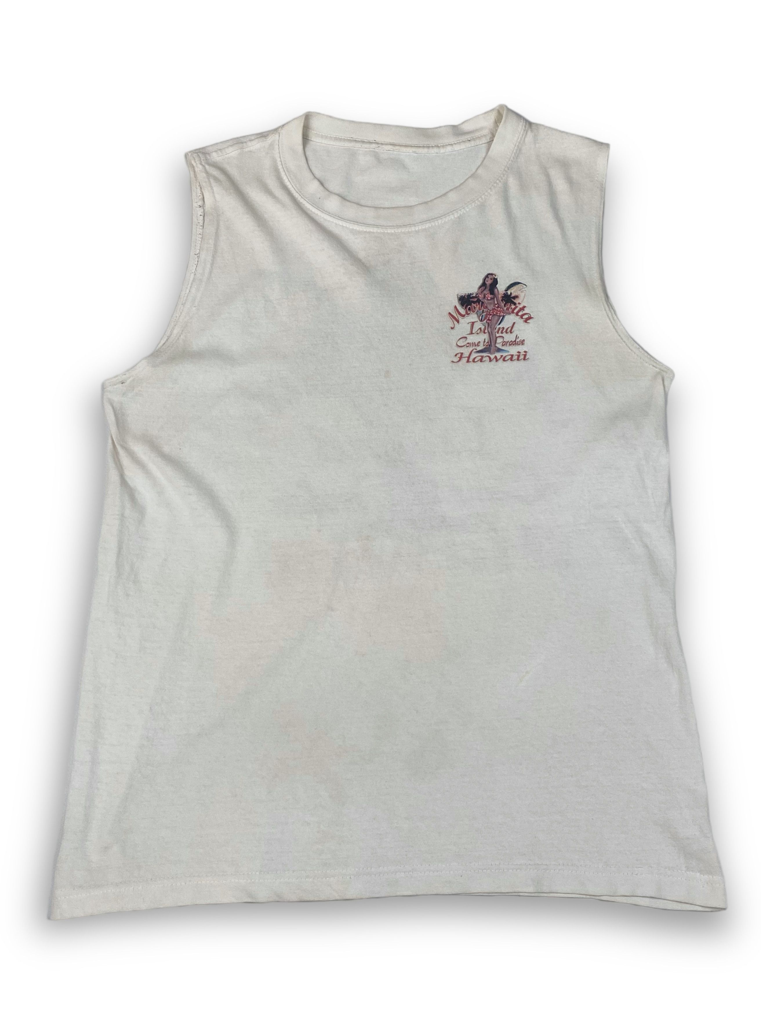Vintage Vintage MARGARRITA ISLAND Hawaii Naughty Girl Tank- Top M640 Size US M / EU 48-50 / 2 - 1 Thumbnail