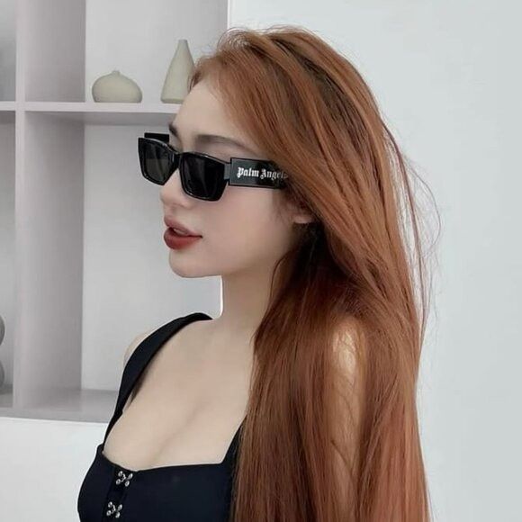 Palm Angels Palm Angels PERI002 PALM 3449 Sunglasses Purple Rectangle Size ONE SIZE - 6 Thumbnail