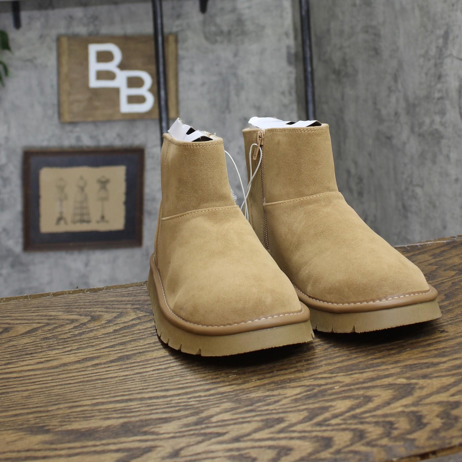 Other Nwt Universal Thread Suede Booties 91791701 Tan Brown 8m Size US 8 / IT 38 - 3 Thumbnail