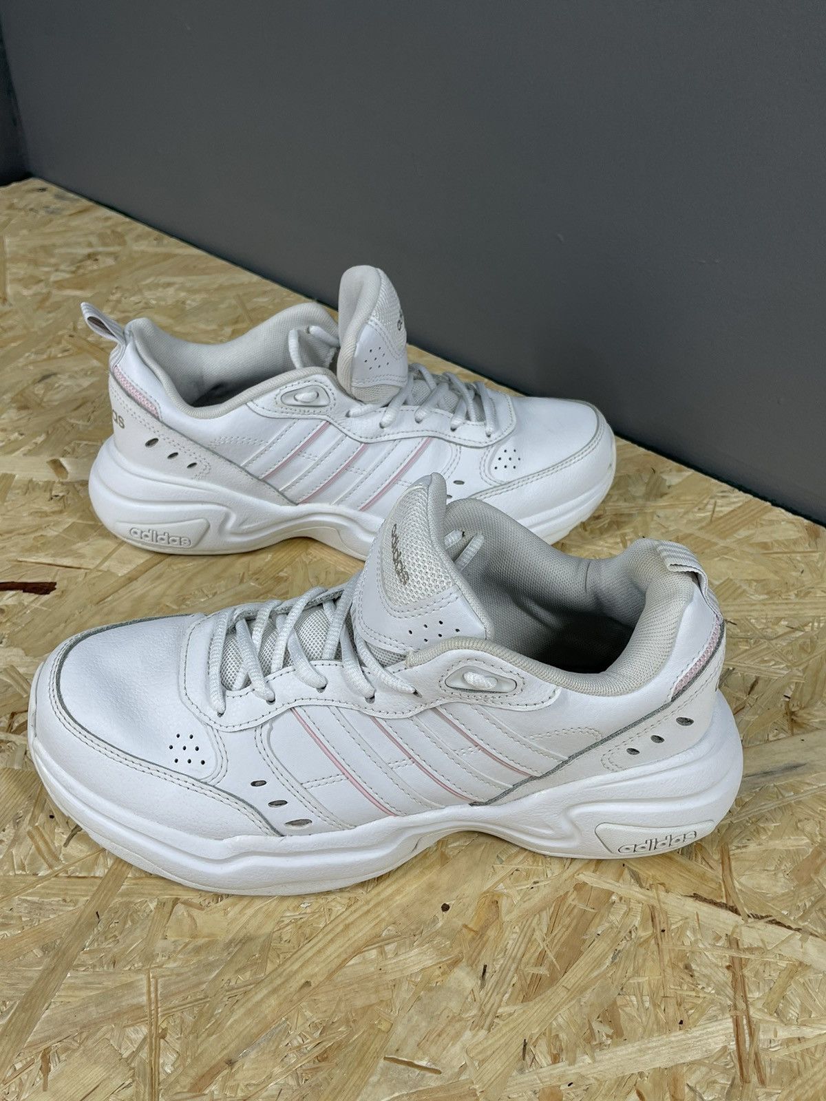 Adidas adidas Strutter White Silver Pink Women Cross Size US 7 / IT 37 - 6 Thumbnail