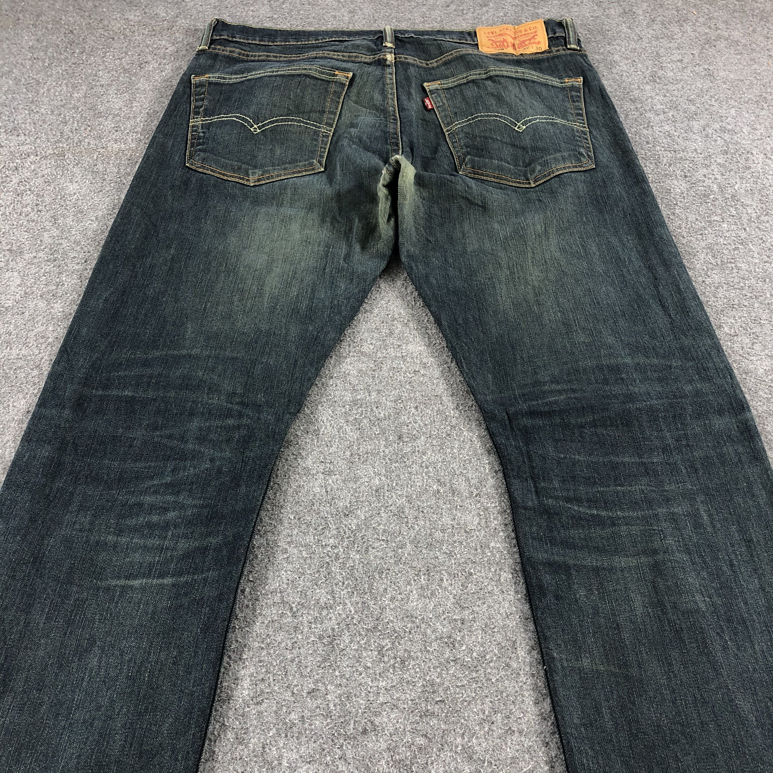 Levi's Vintage Blue Whiskers Levis 508 Jeans-J1200 Size US 33 - 4 Thumbnail