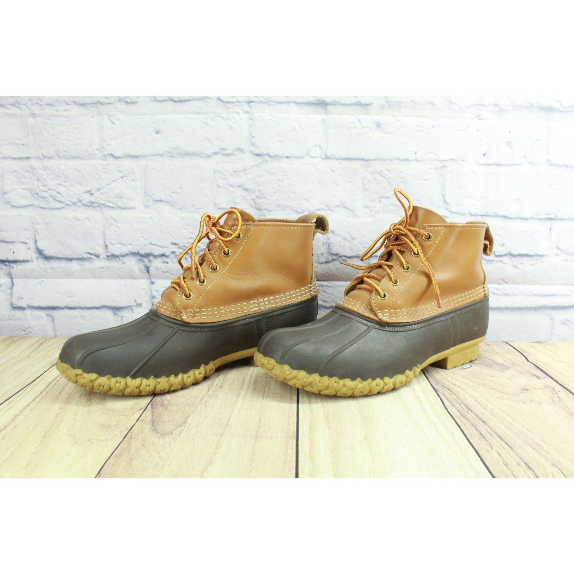 L.L. Bean LL Bean Brown Leather Duck Boots Men’s 8 / W 10 Size US 10 / EU 43 - 2 Thumbnail